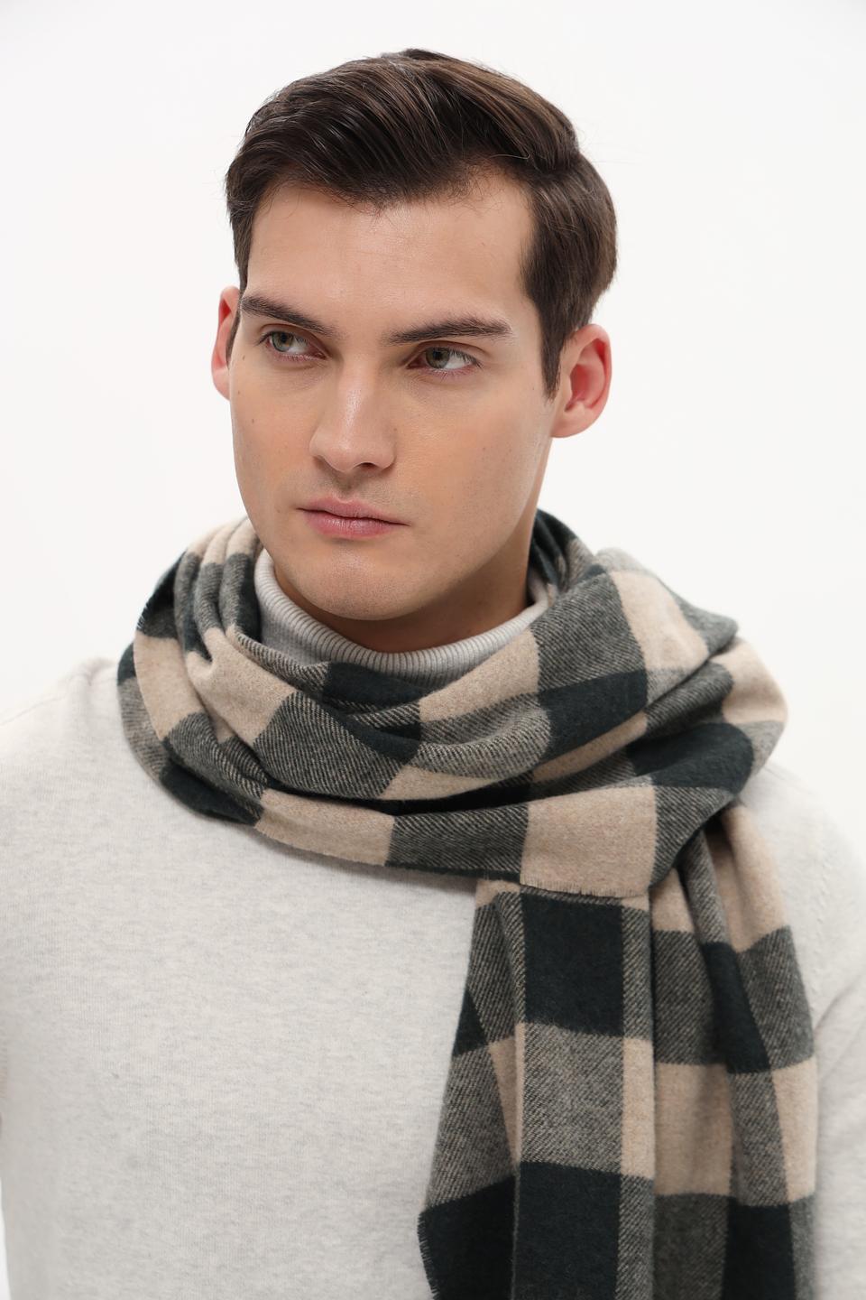 Шарф Bugatti ACC в клетку