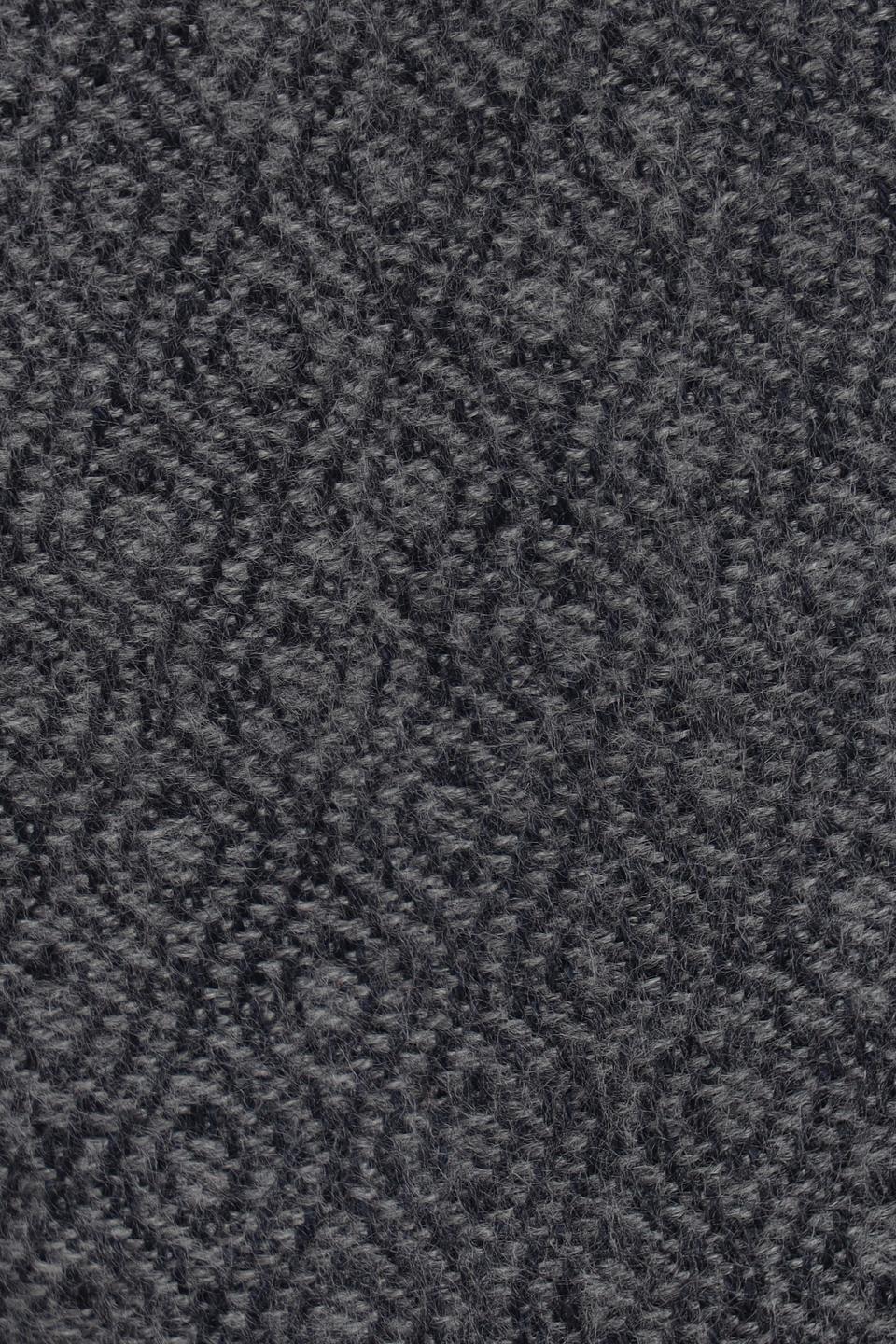 Шарф Bugatti ACC серый с узором