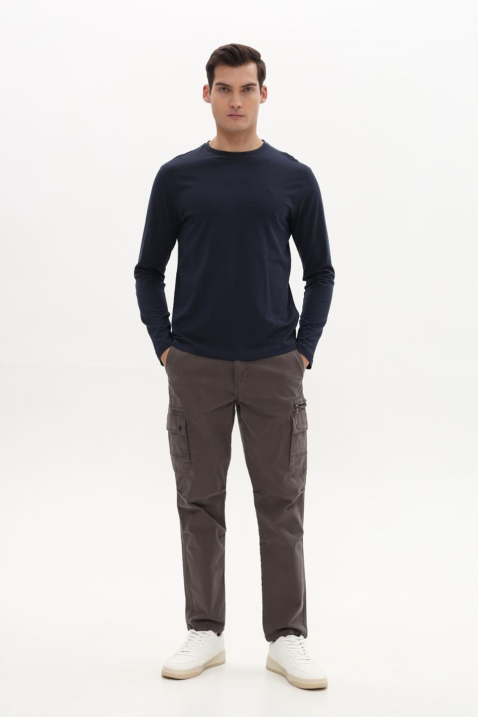 Лонгслив Lerros темно-синий