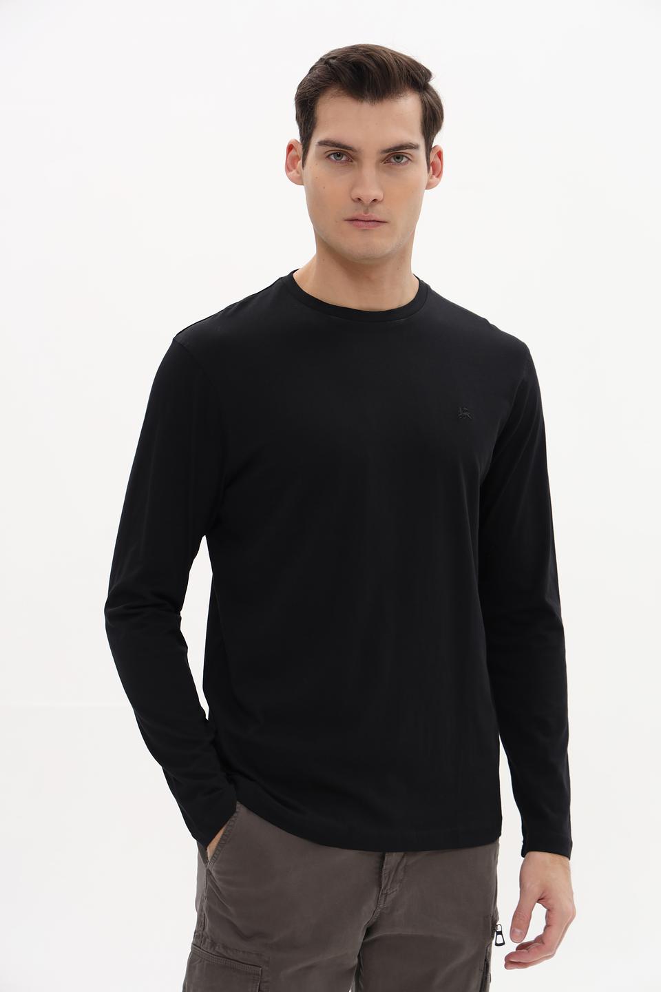Лонгслив Lerros чёрный