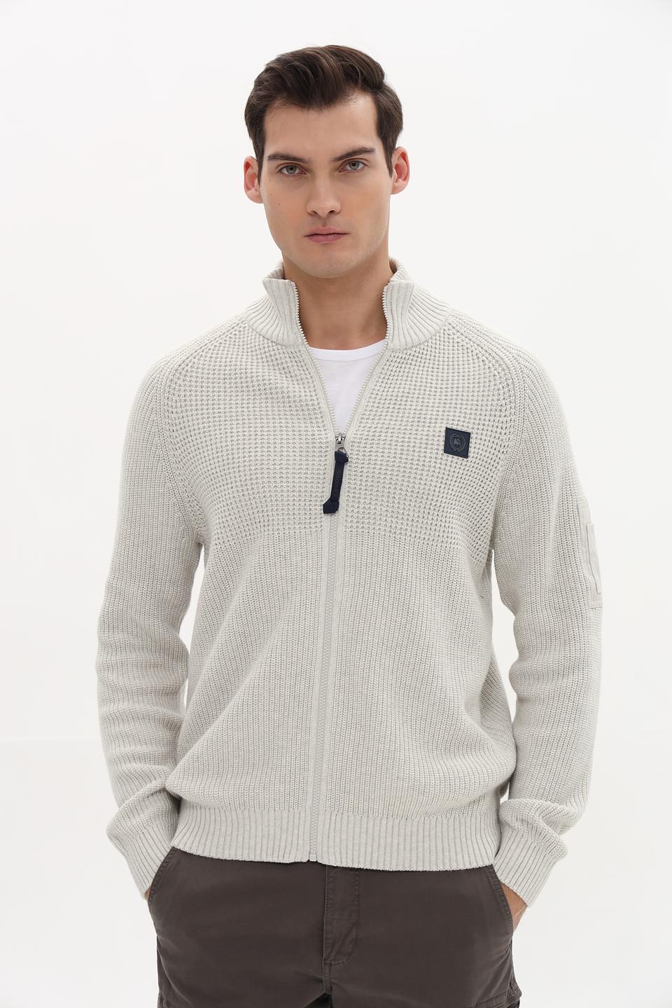 Кардиган Lerros мужской светло-серый