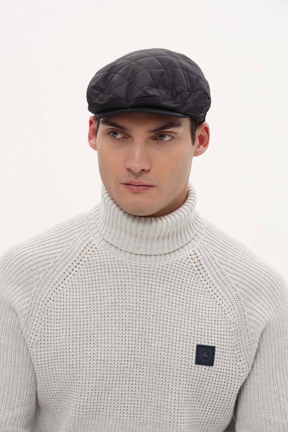 Кепка Bugatti ACC стеганая черная