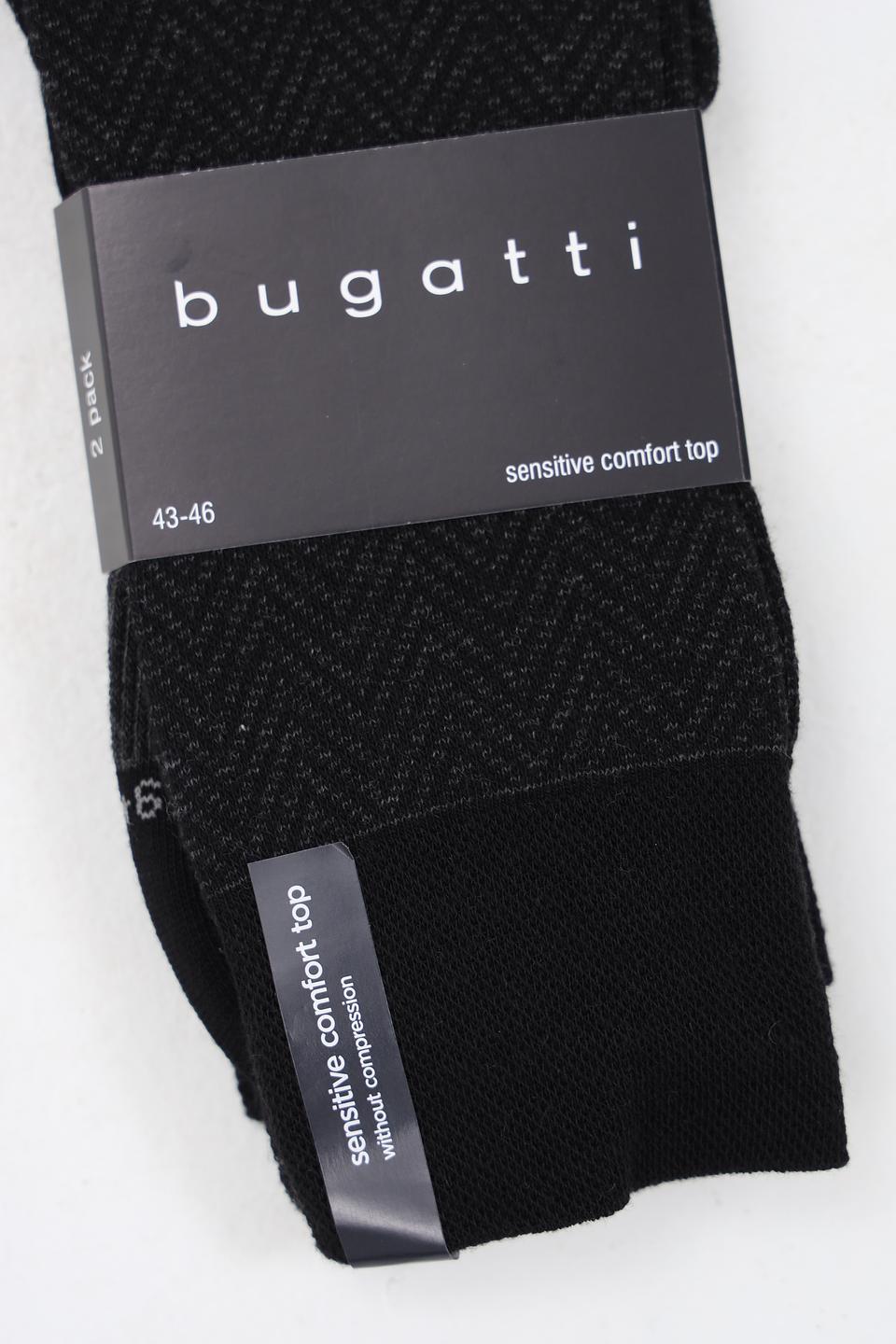 Носки Bugatti ACC чёрные 2 пары