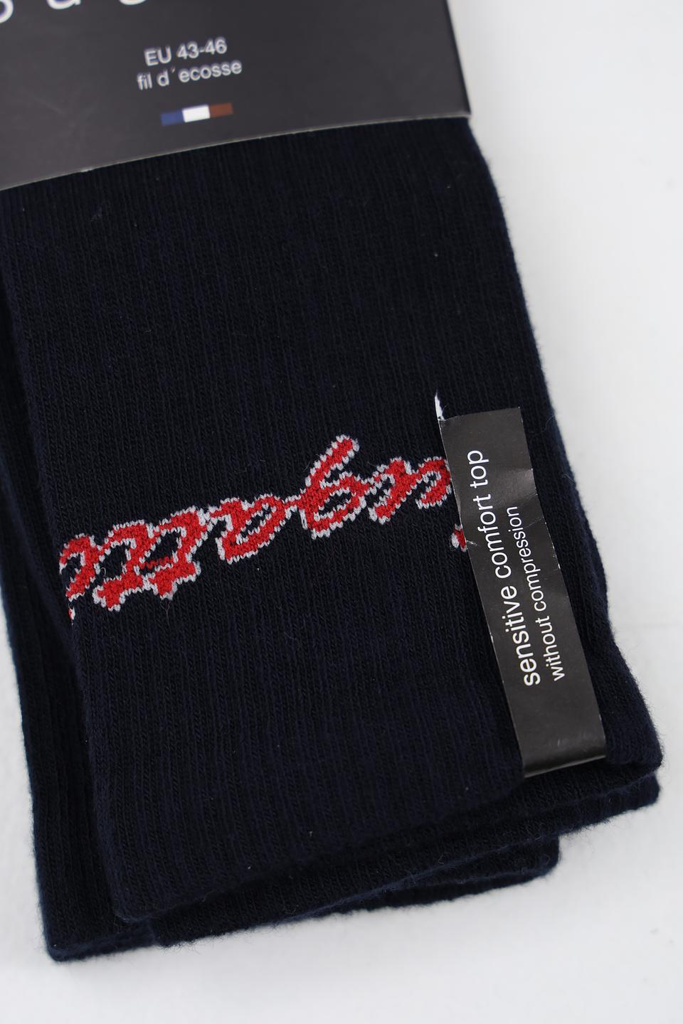 Носки Bugatti ACC с логотипом чёрные