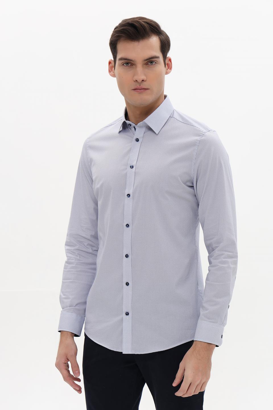 Рубашка Venti мужская в мелкий рисунок