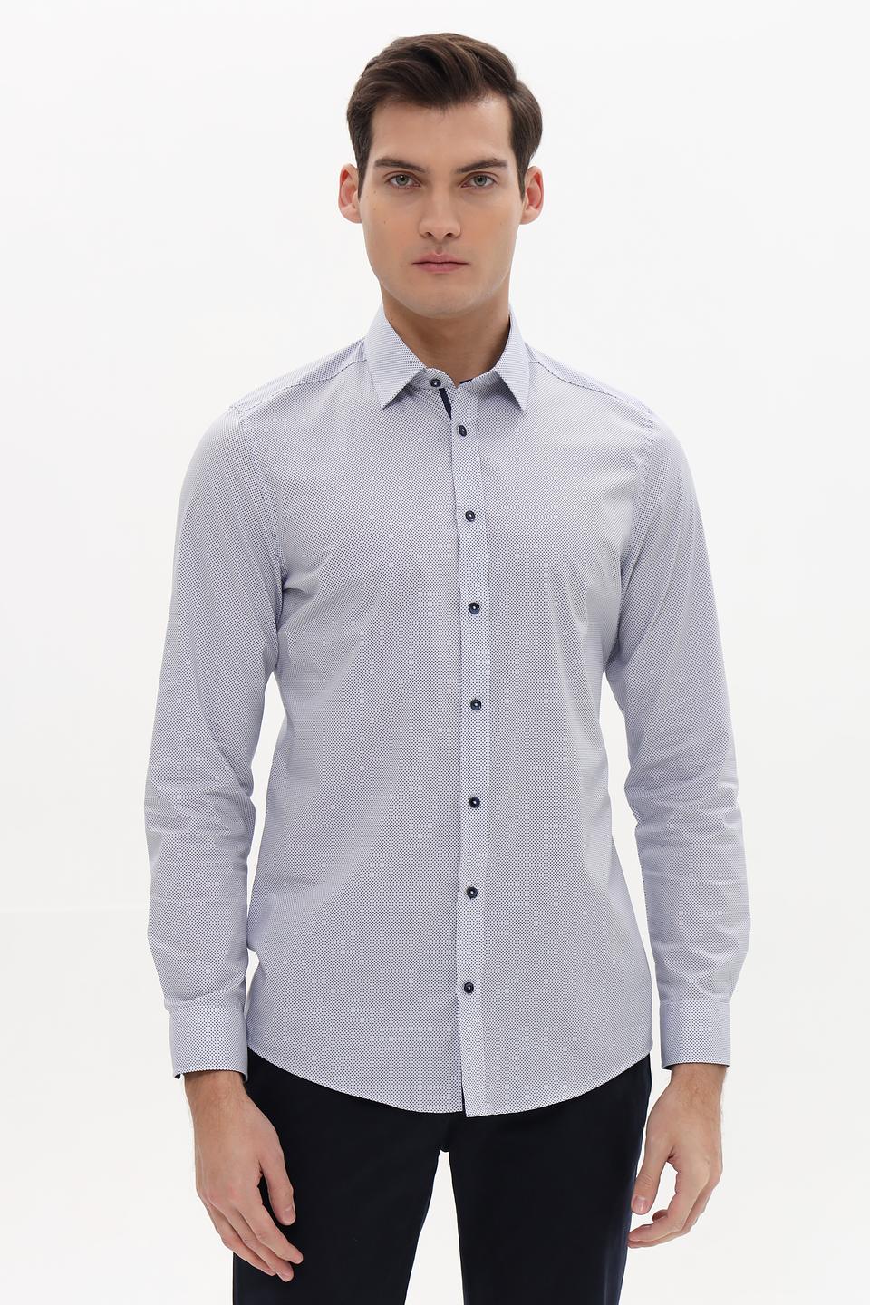 Рубашка Venti мужская в мелкий рисунок