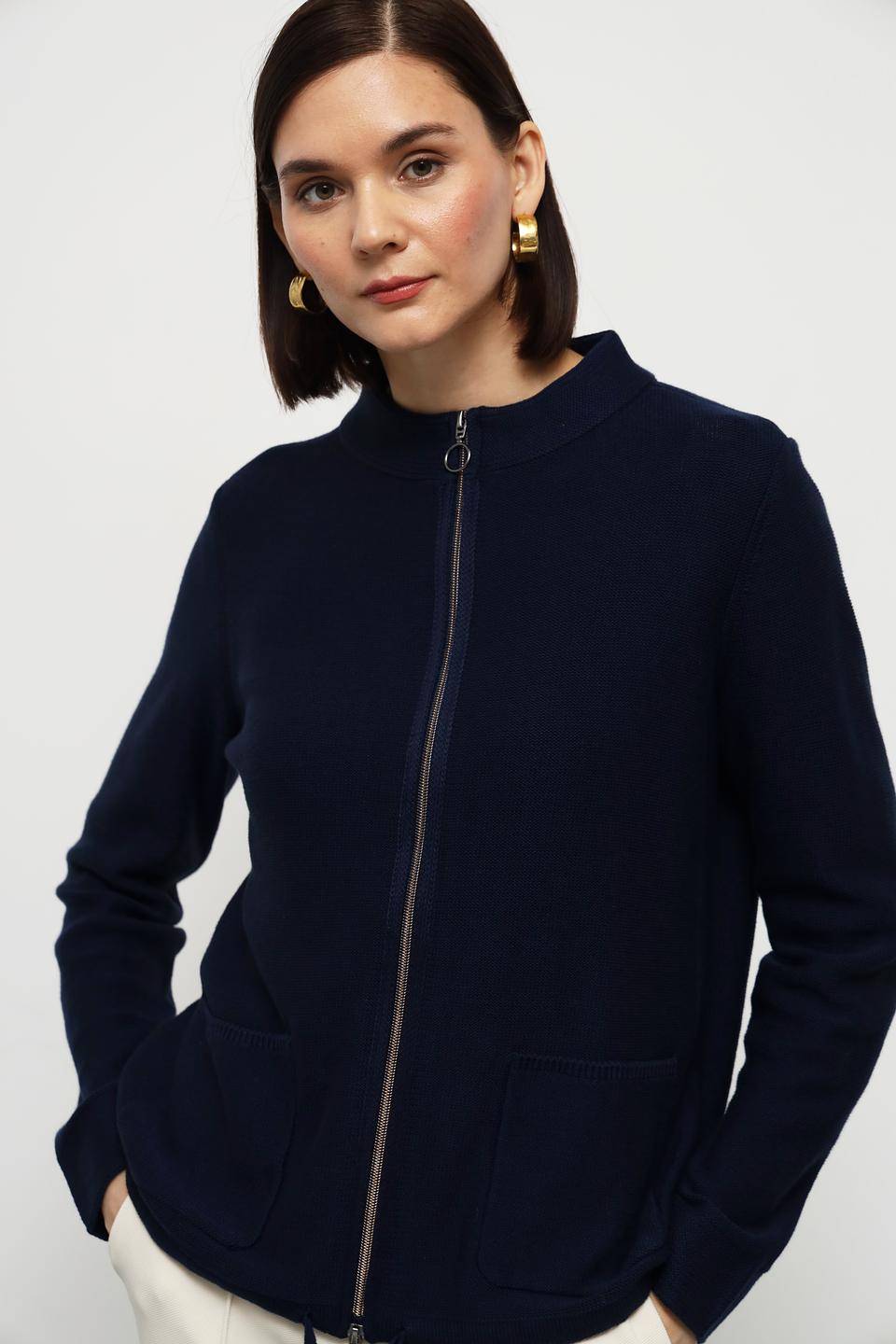 Жакет Olsen приталенный тёмно-синий