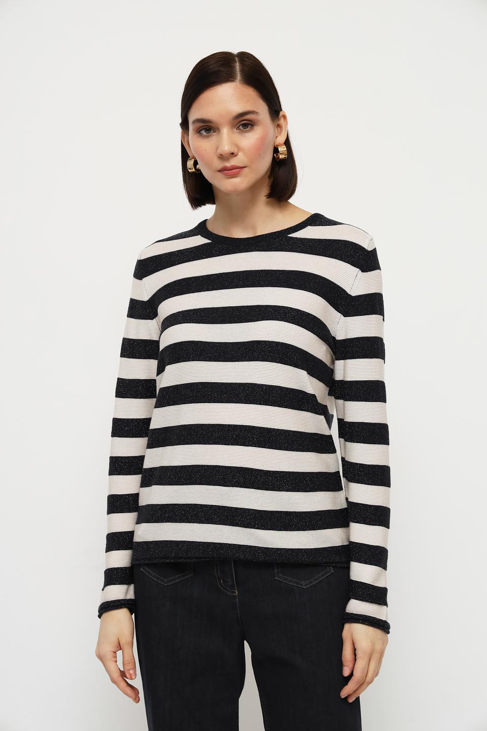 Пуловер Rabe collection в полоску