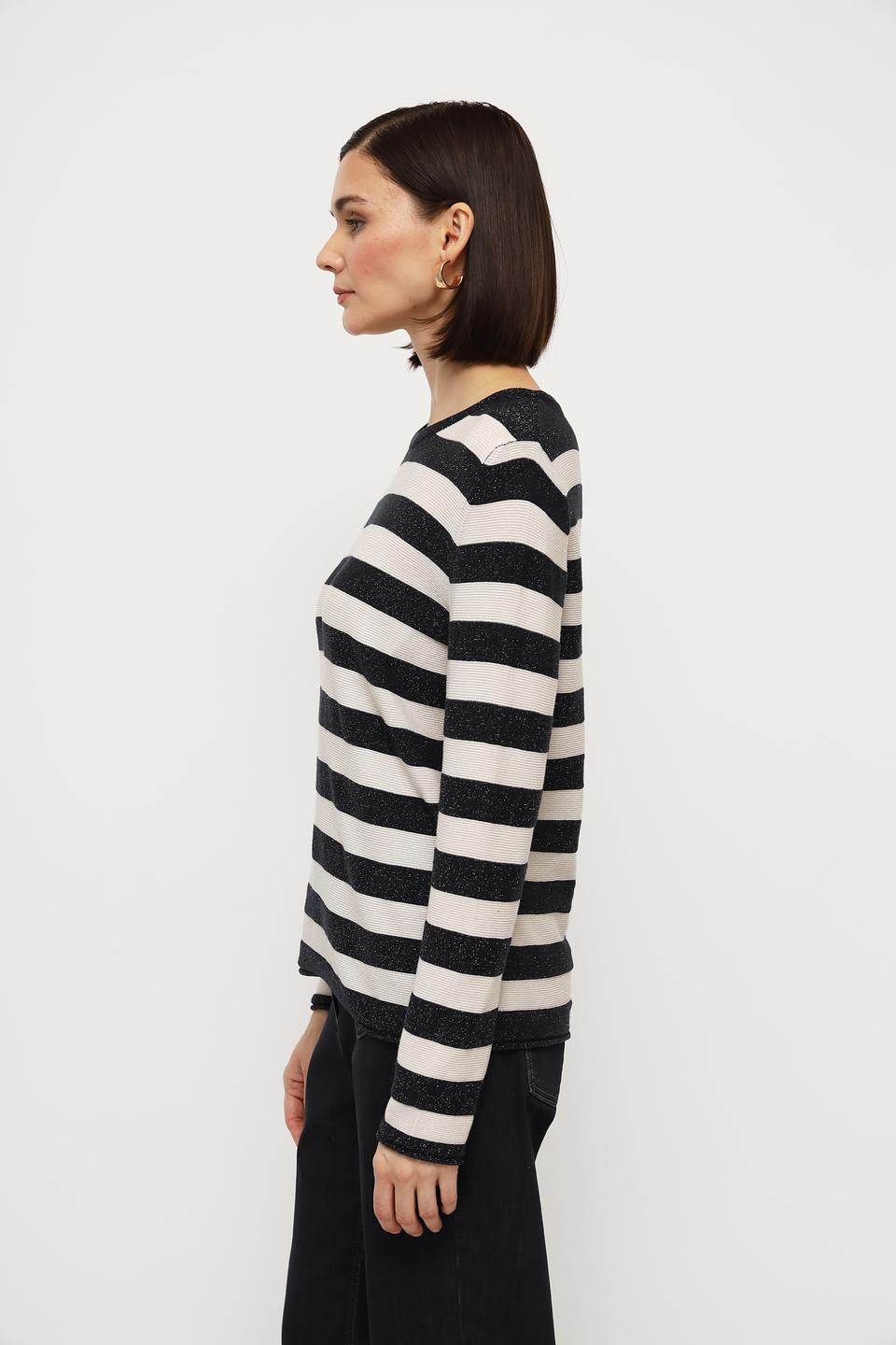 Пуловер Rabe collection в полоску