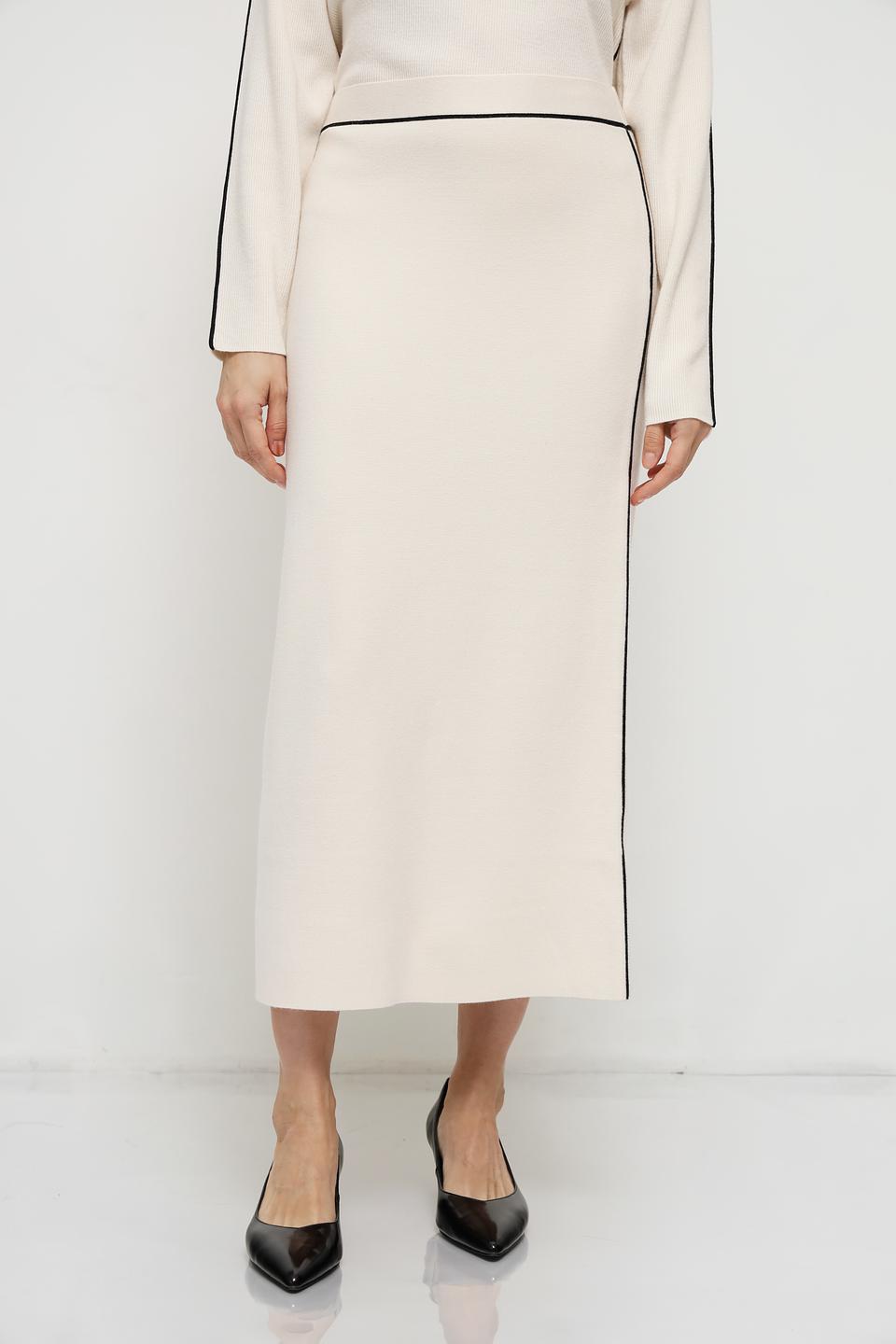 Юбка Oui миди с полоской