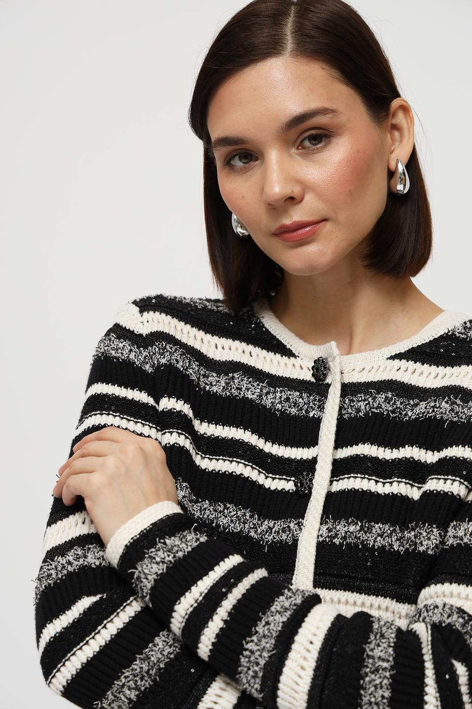 Жакет Oui в полоску