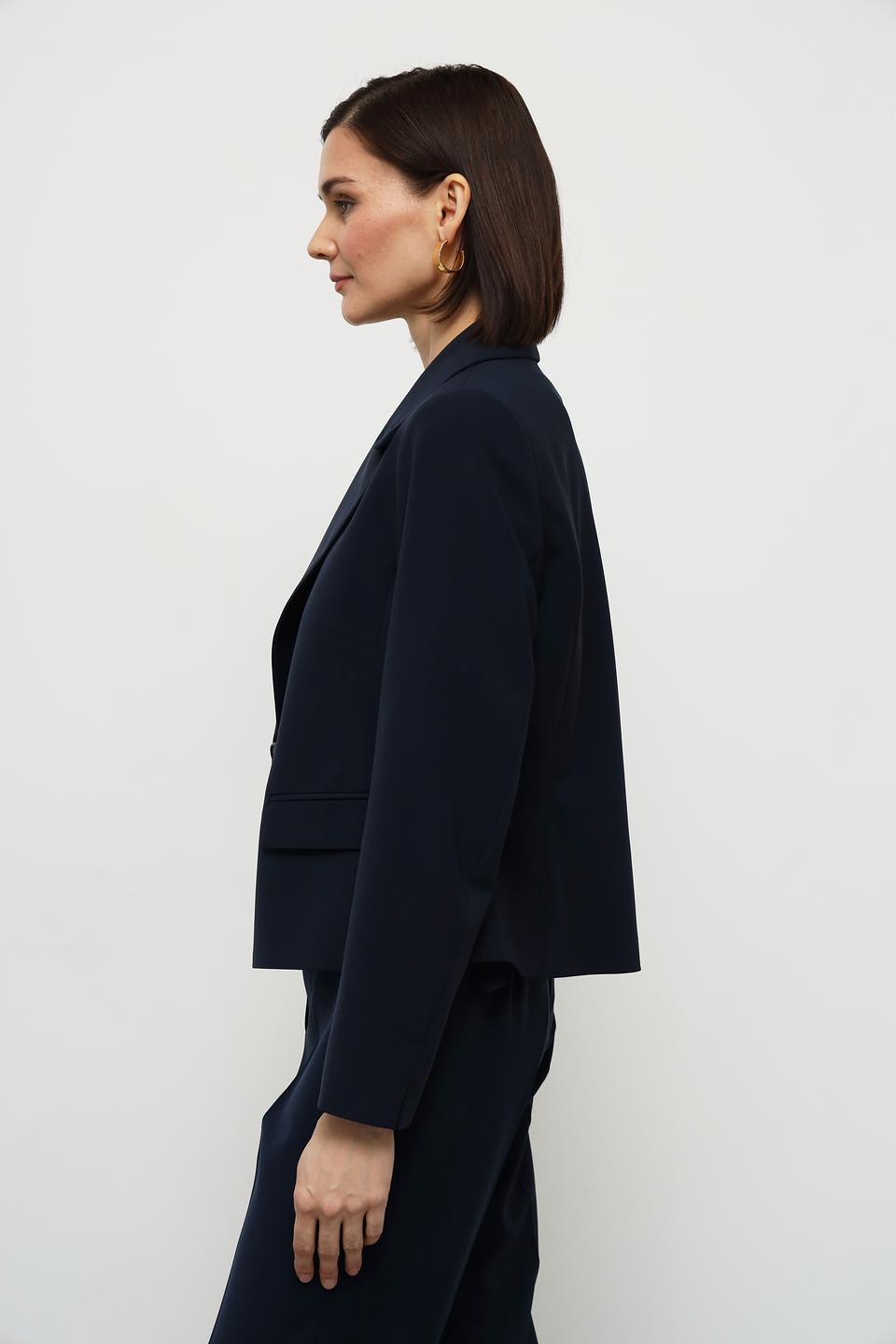 Жакет Bianca приталенный тёмно-синий