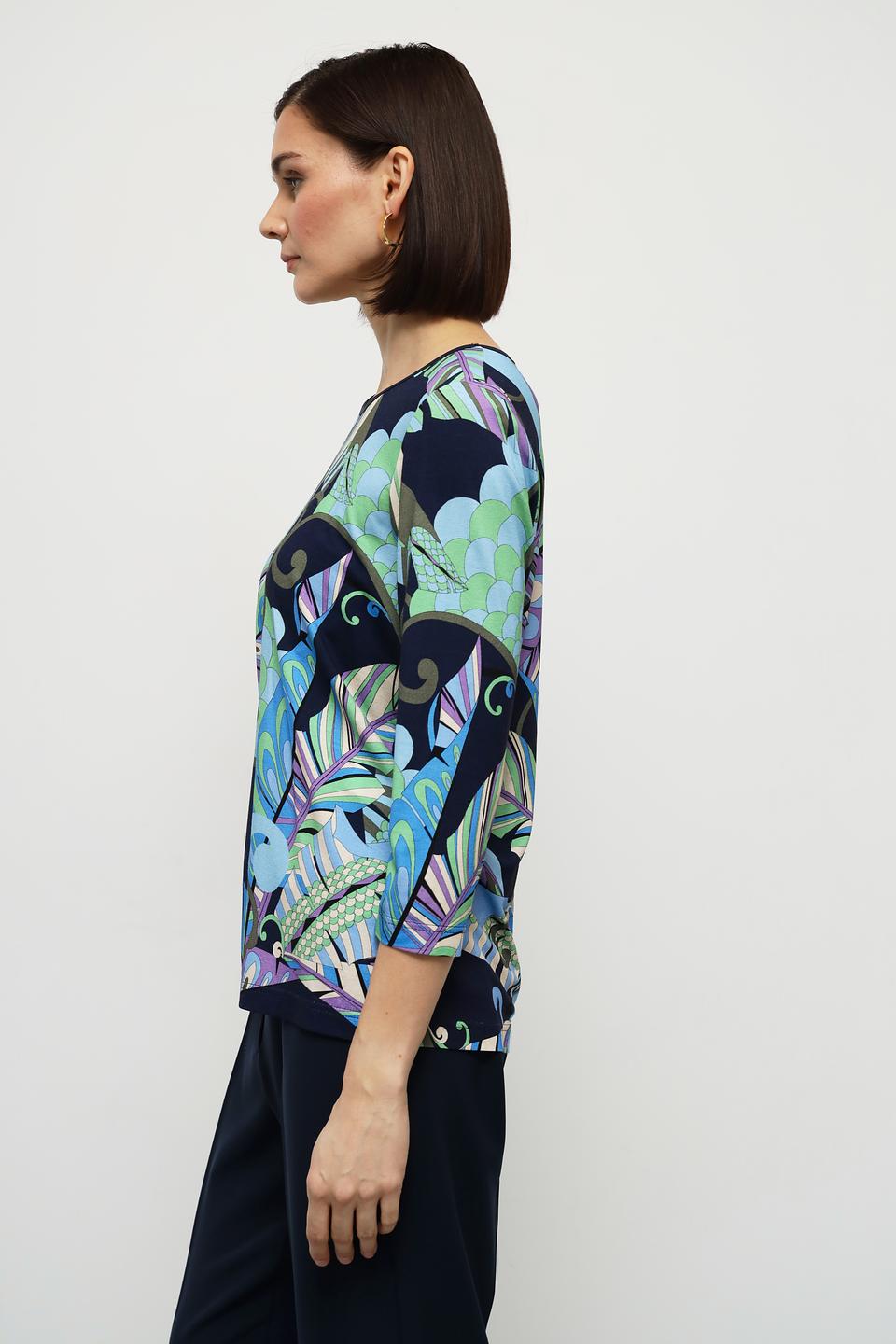 Лонгслив Bianca с принтом