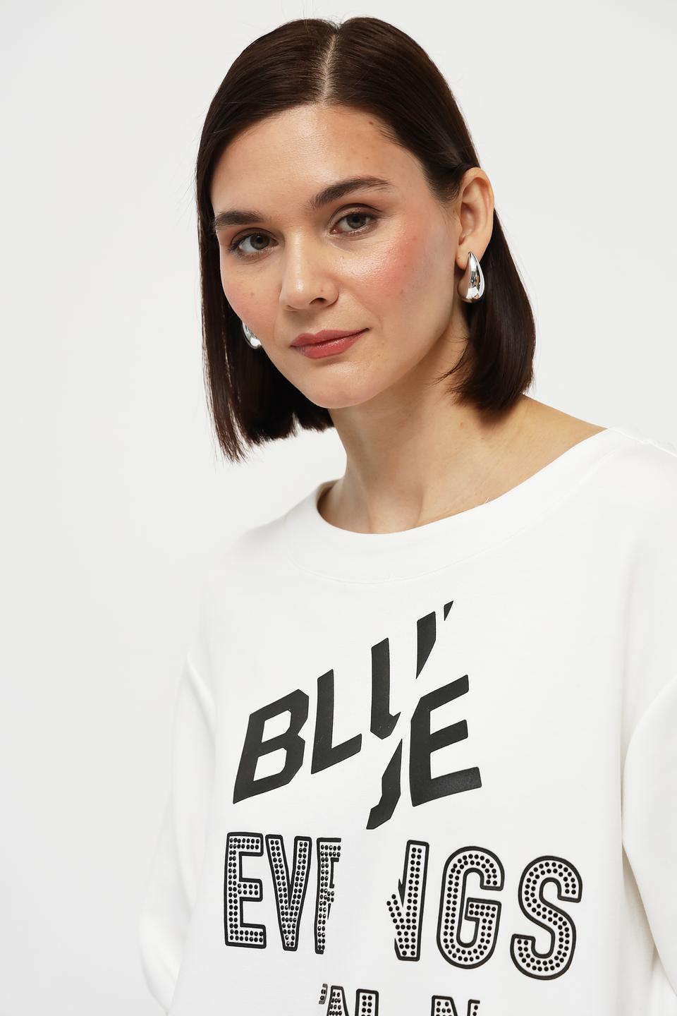 Пуловер Monari с принтом