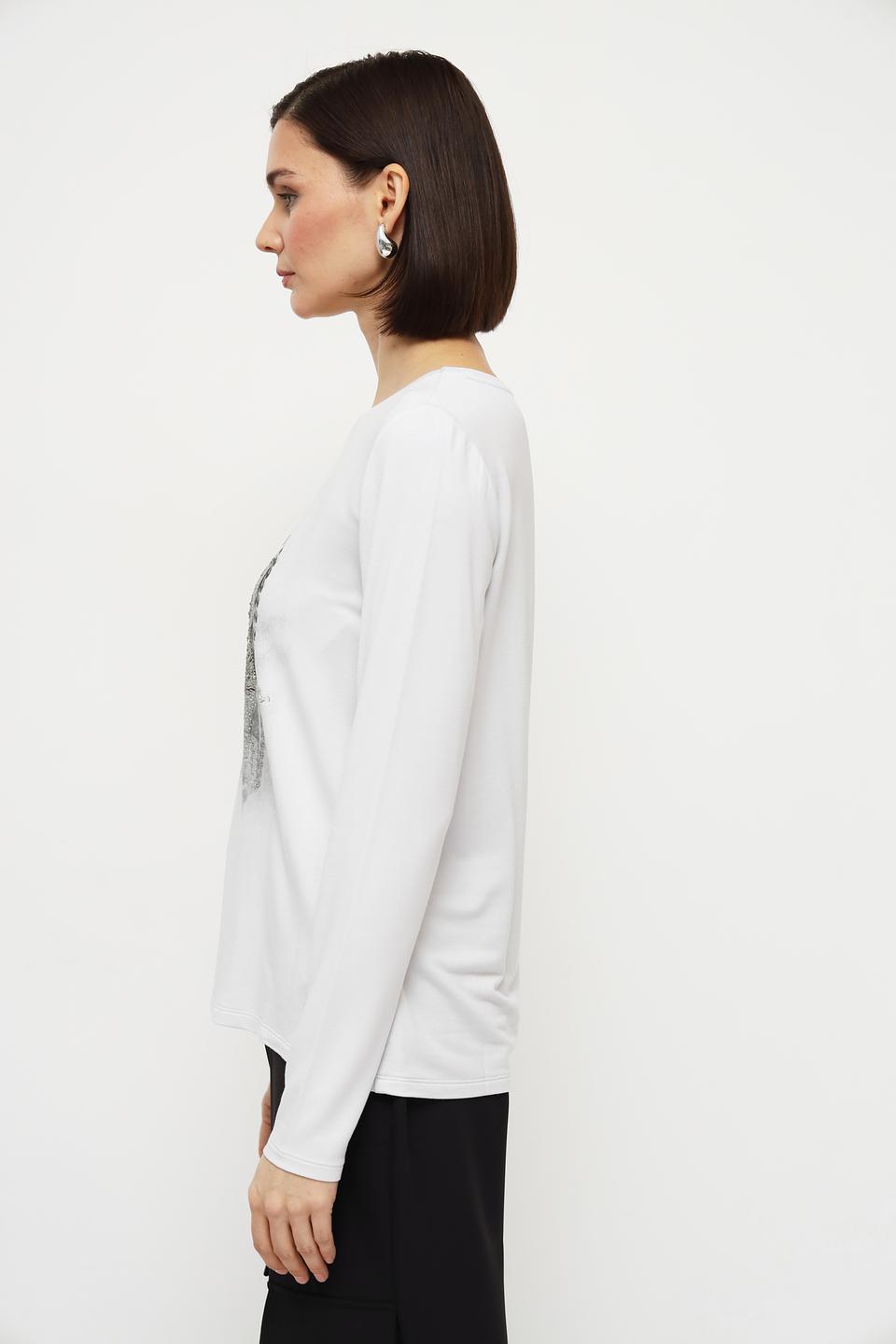 Лонгслив Monari с принтом сумки