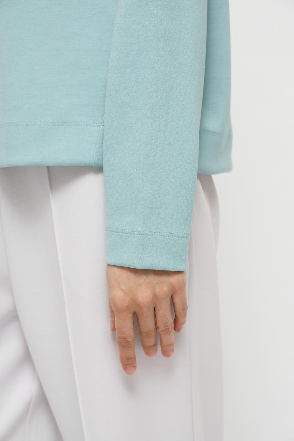 Пуловер Monari с логотипом M мятный