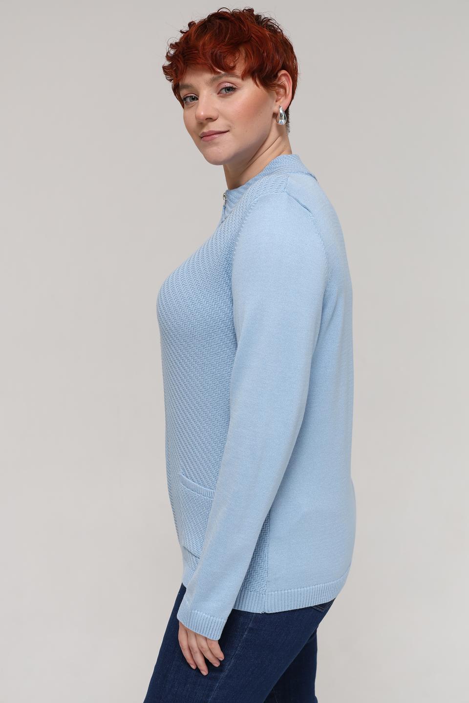 Жакет Olsen на молнии голубой