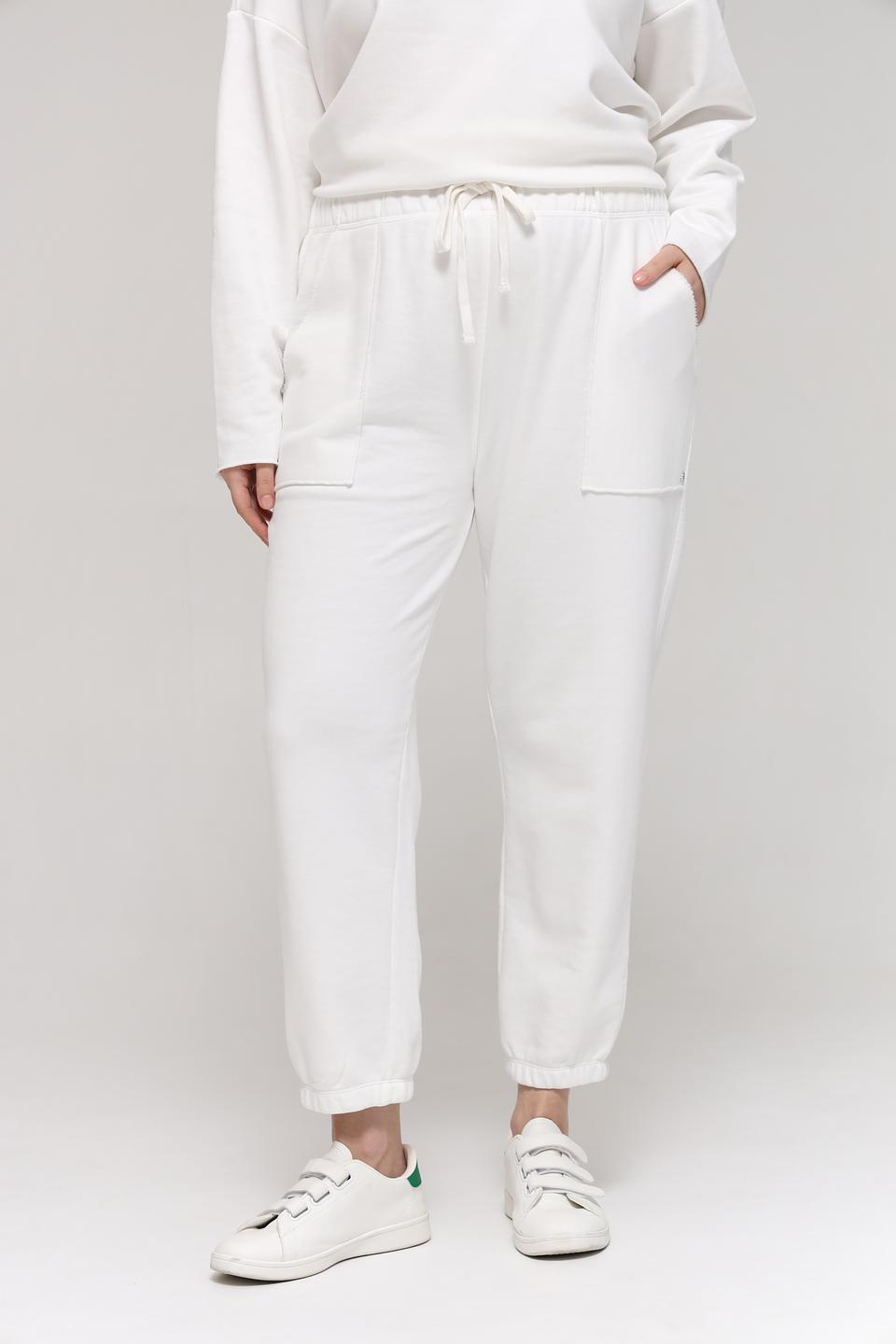 Брюки спортивные Marc Aurel белые