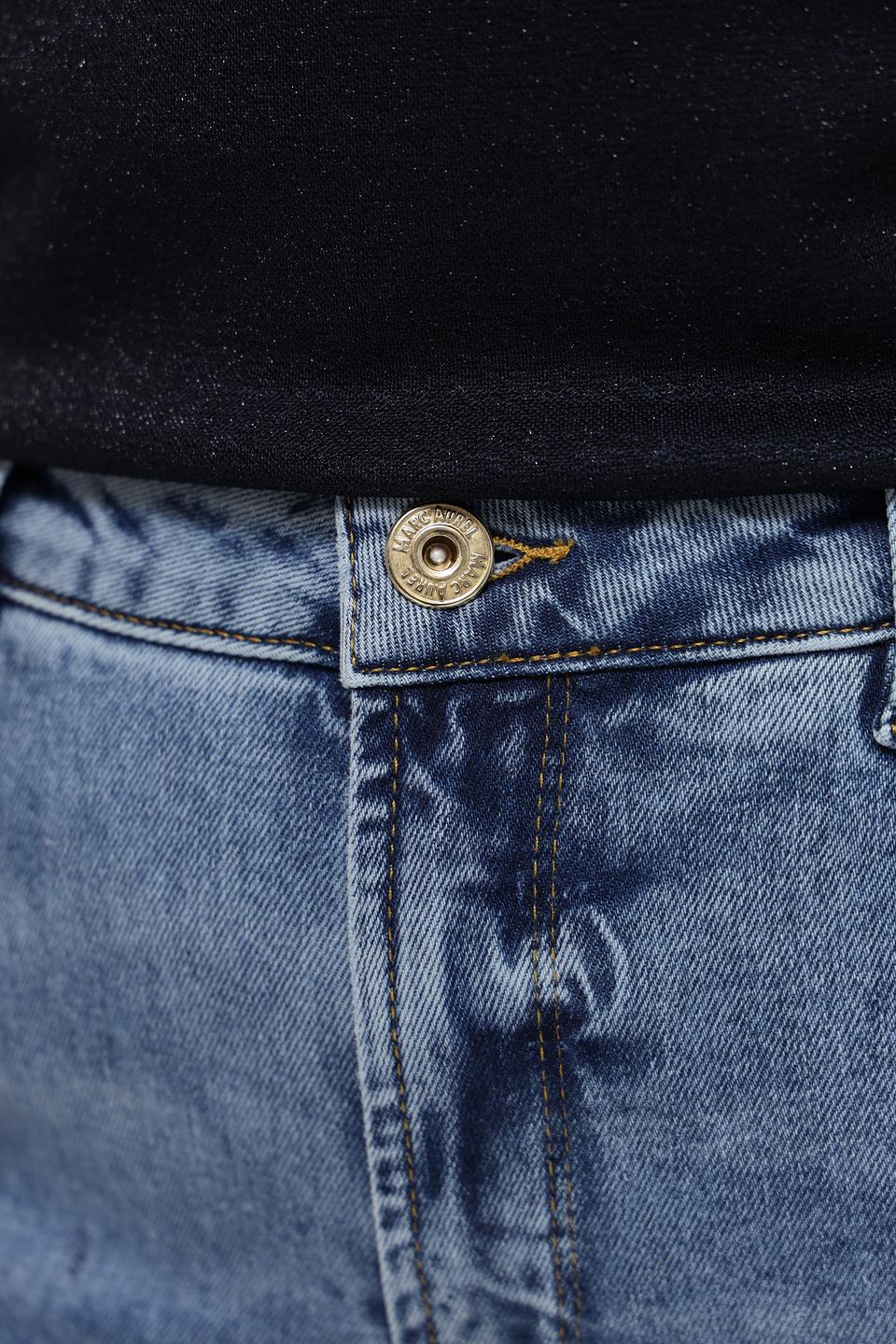 Джинсы Marc Aurel прямого кроя голубые