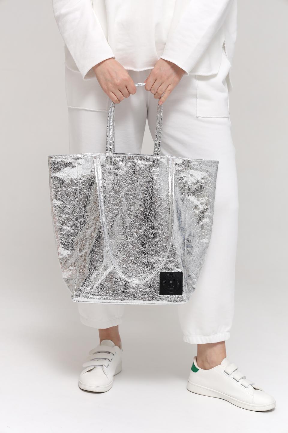 Сумка Marc Aurel серебристая