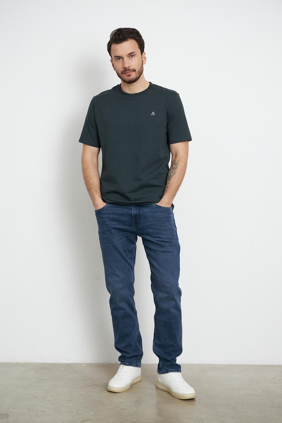 Футболка Marc O Polo men тёмно-зелёная