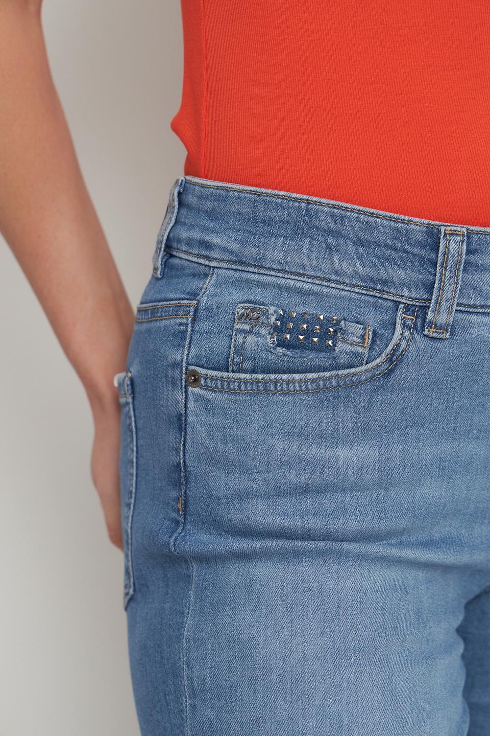 Джинсы Marc Cain с потертостями