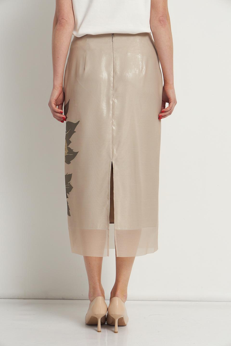 Юбка Marc Cain с цветочным принтом