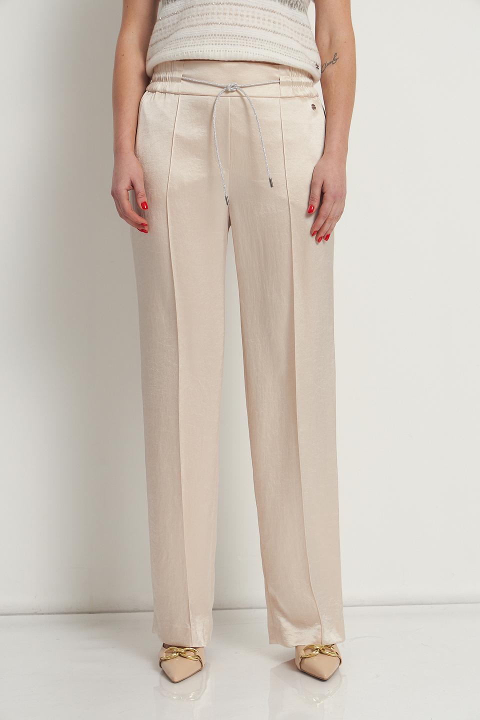 Брюки Marc Cain бежевые с завязками