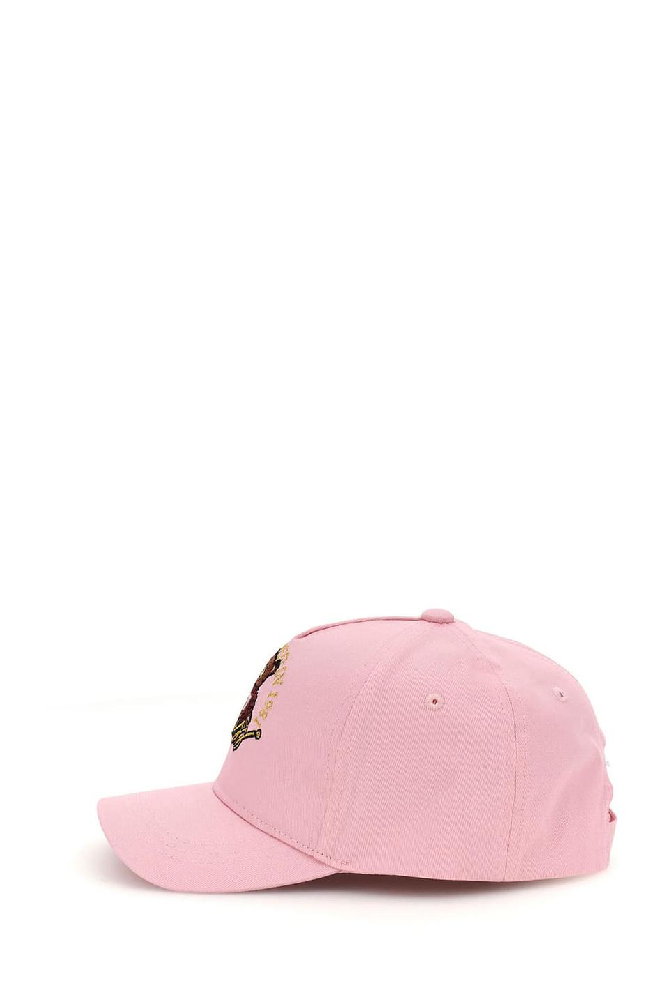 Бейсболка Guess дев. с медведем розовый