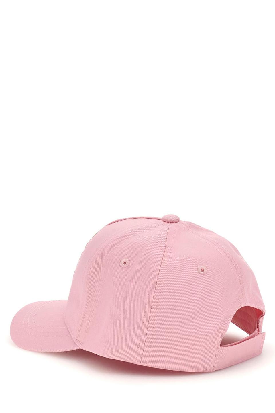 Бейсболка Guess дев. с медведем розовый