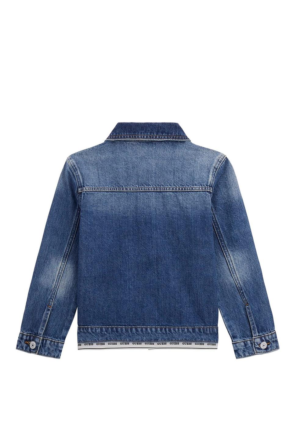 Куртка Guess дев. джинсовая синяя