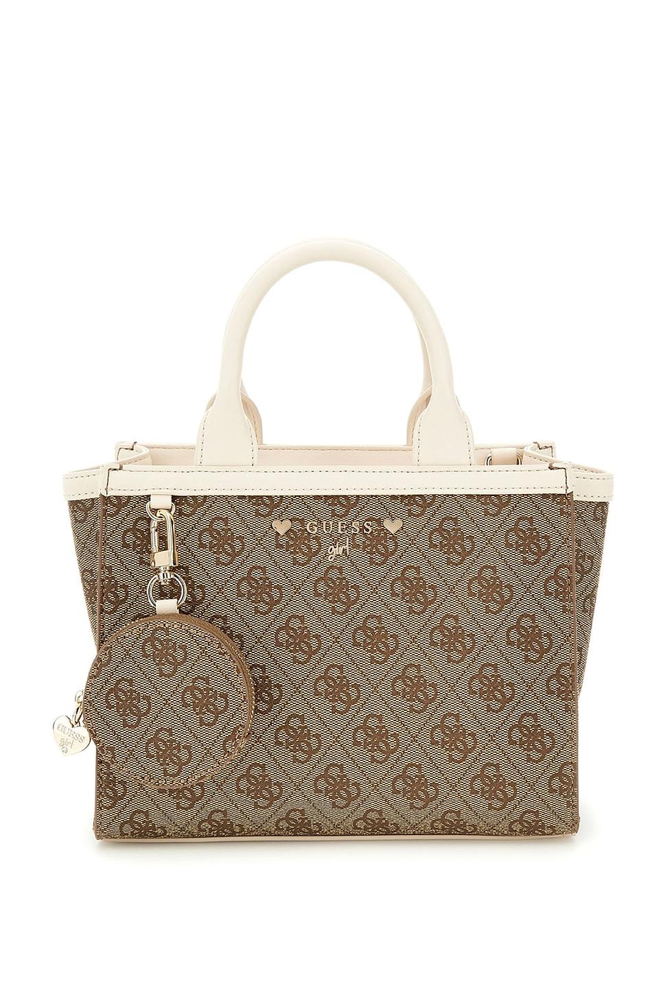 Сумка Guess дев. с кошельком бежевая