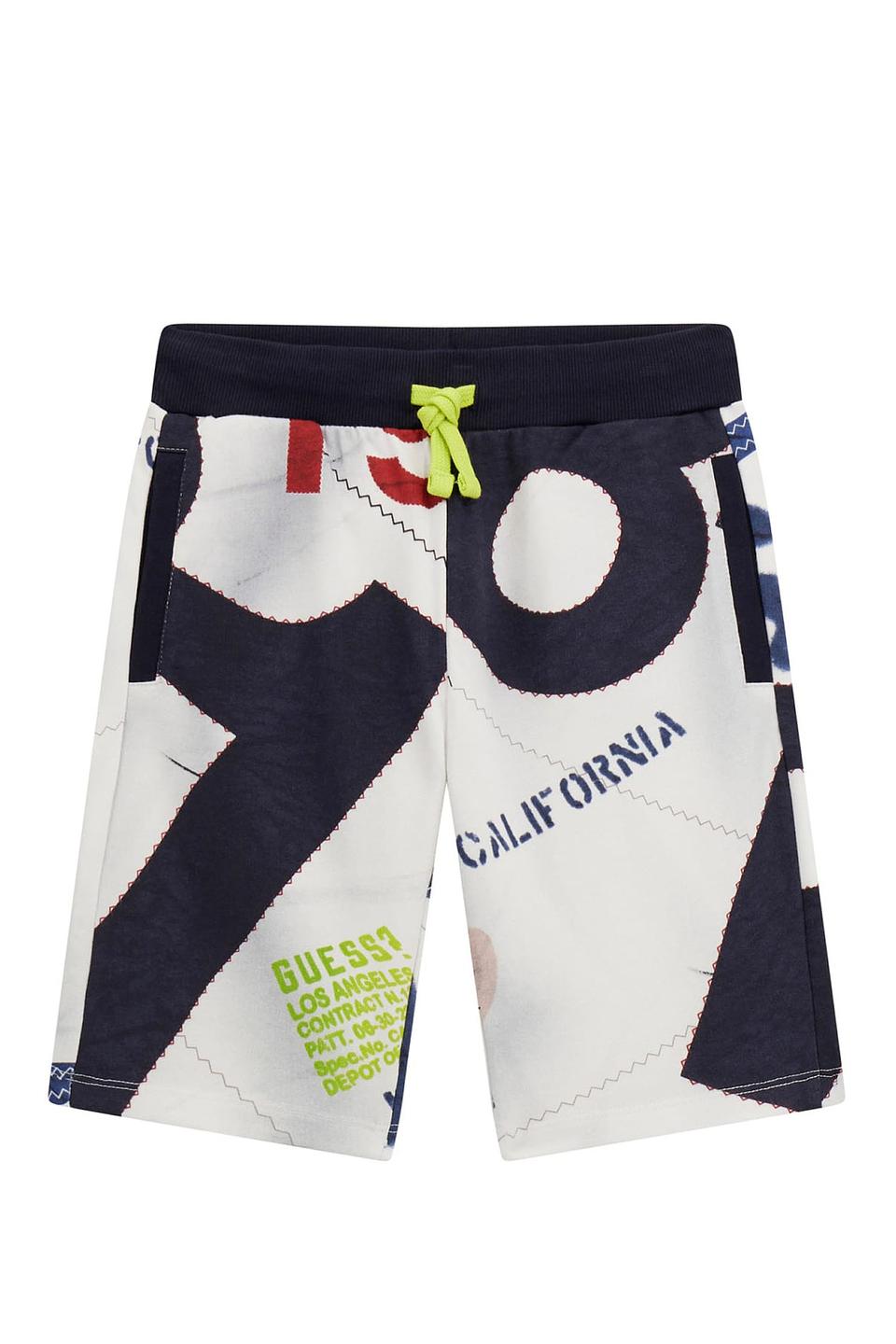 Брюки Guess с принтом разноцветные