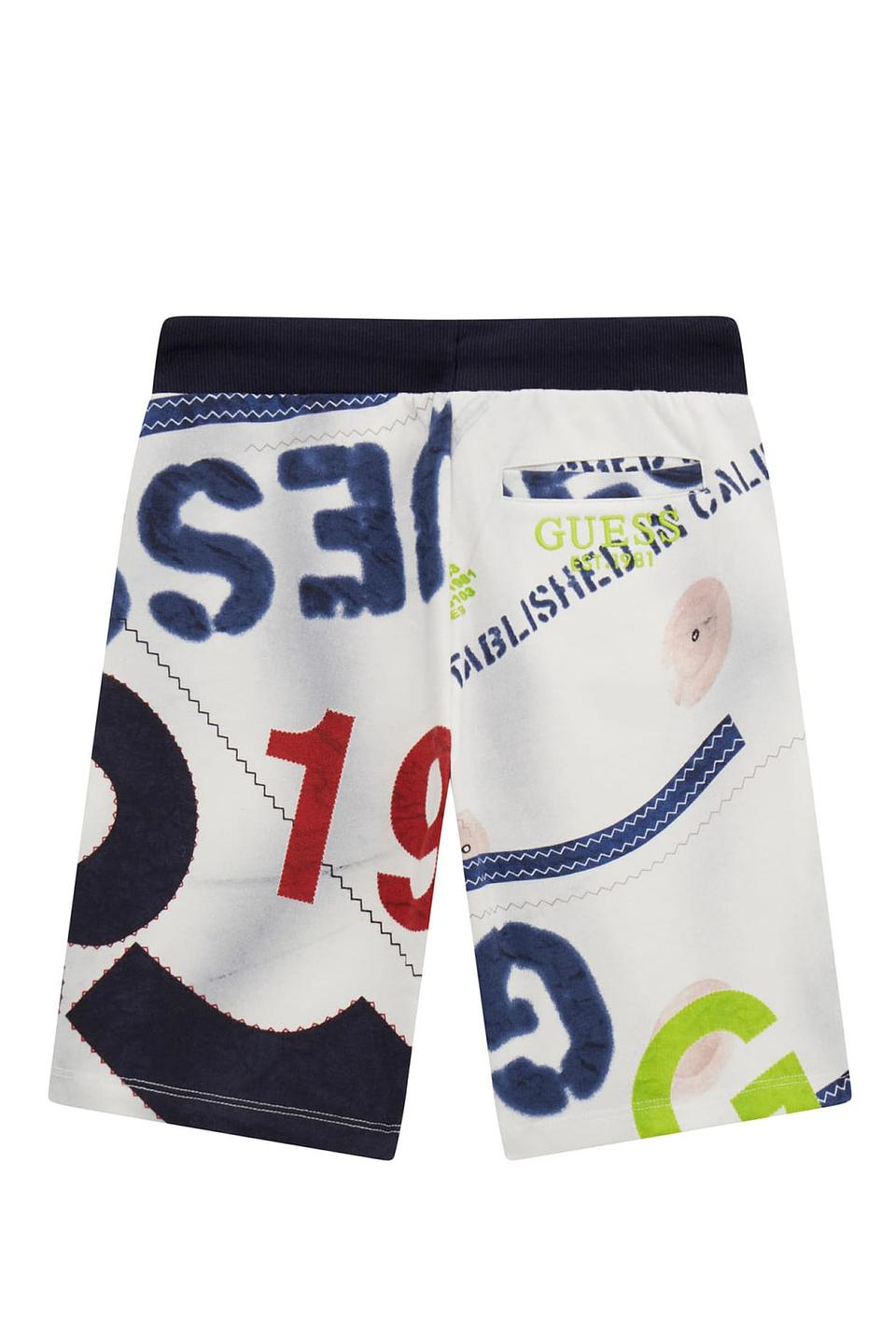 Брюки Guess с принтом разноцветные