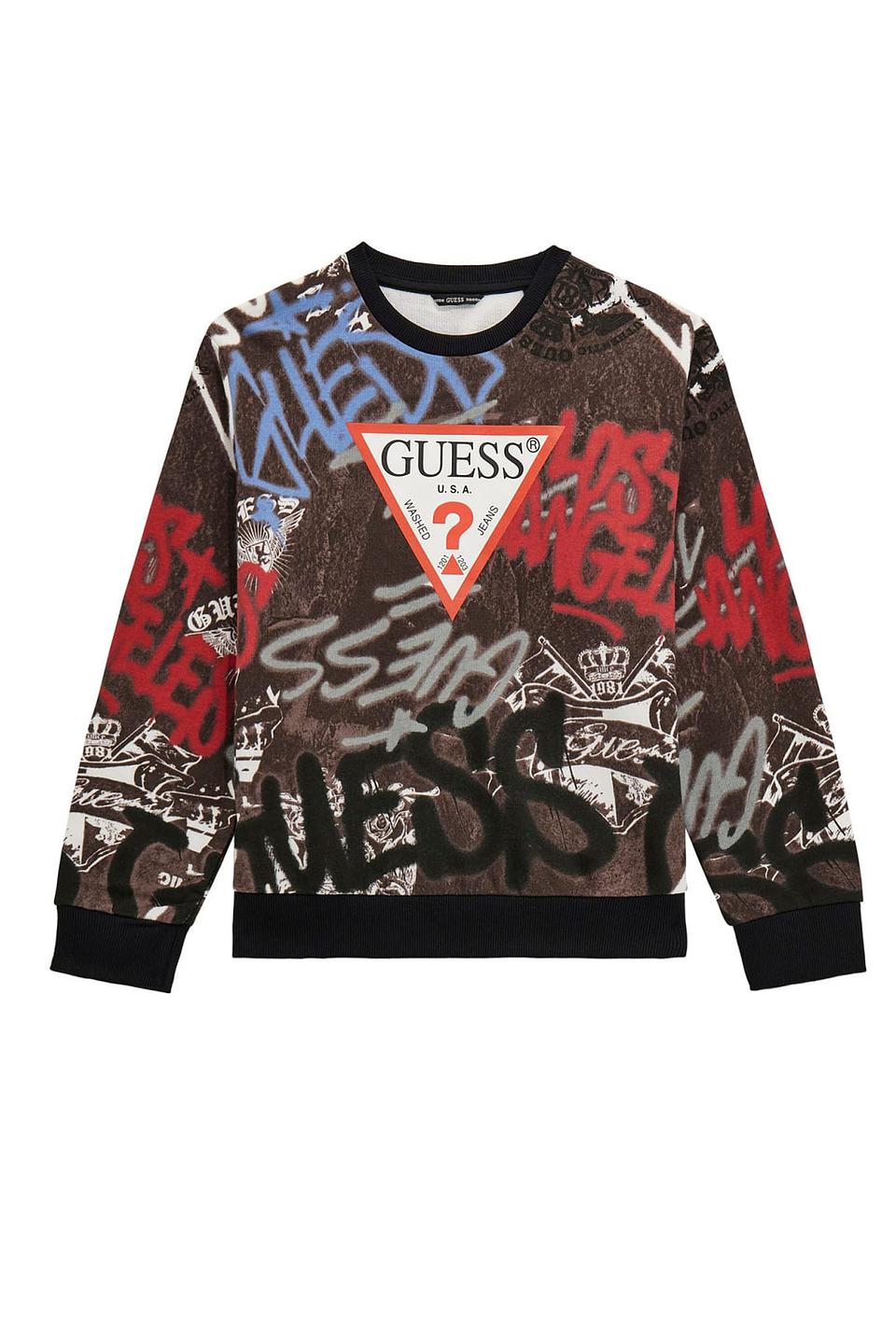 Джемпер Guess принт лого