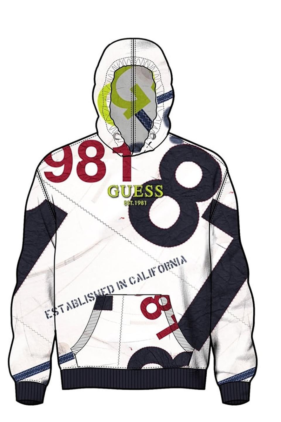 Джемпер Guess с логотипом разноцветный