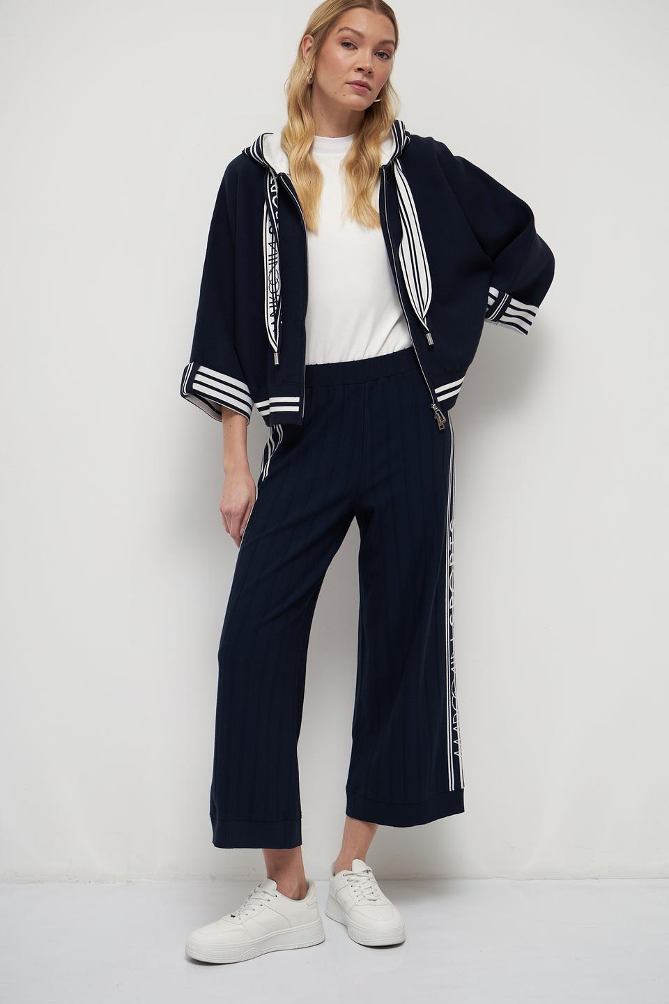 Брюки спортивные Marc Cain темно-синие