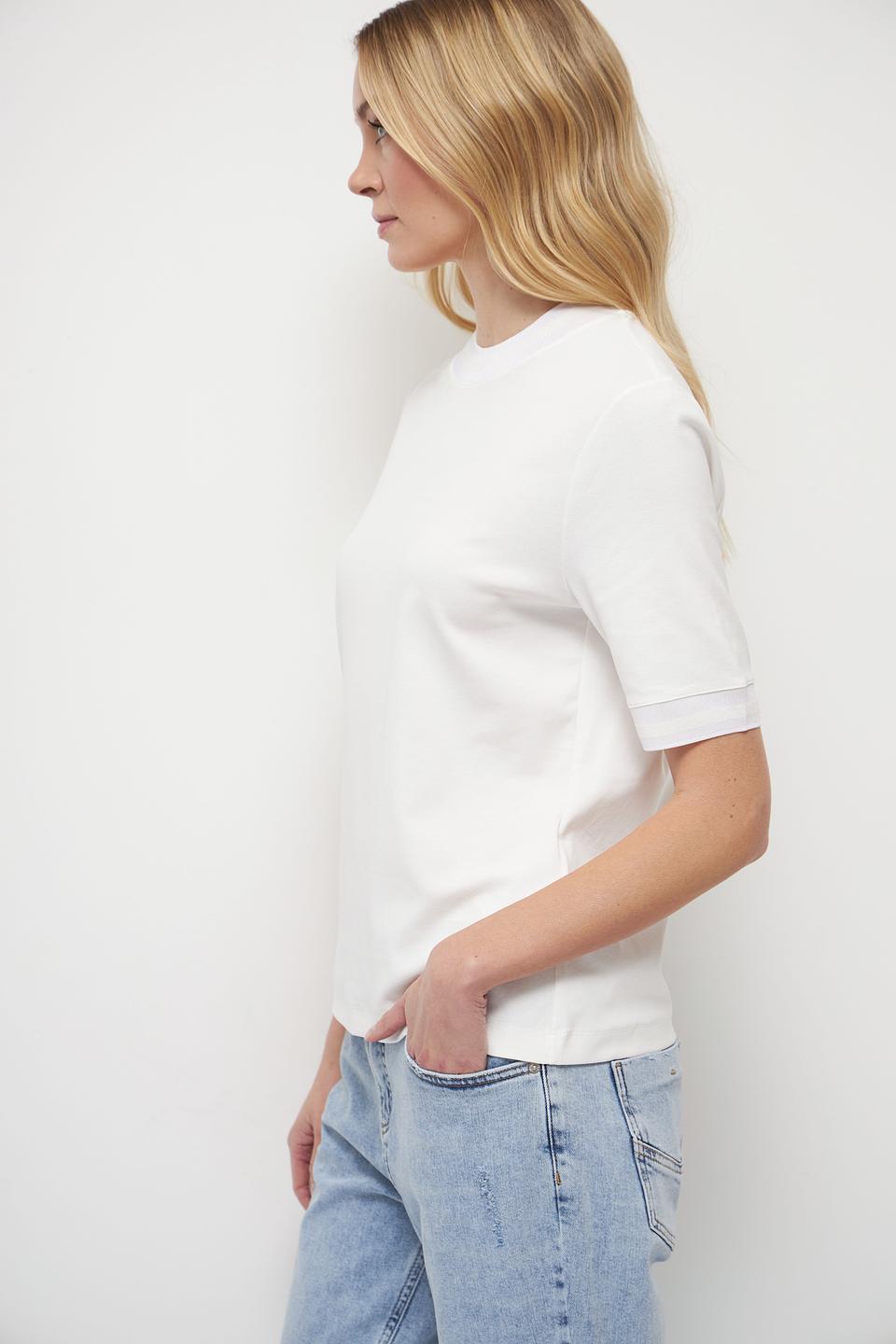 Футболка Marc Cain с округлым вырезом