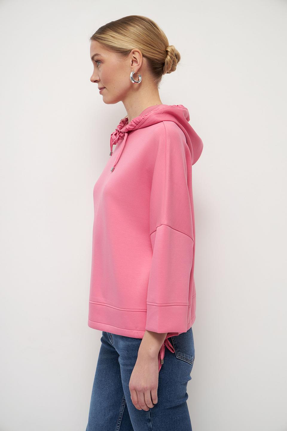 Толстовка Tom Tailor розовая с капюшоном