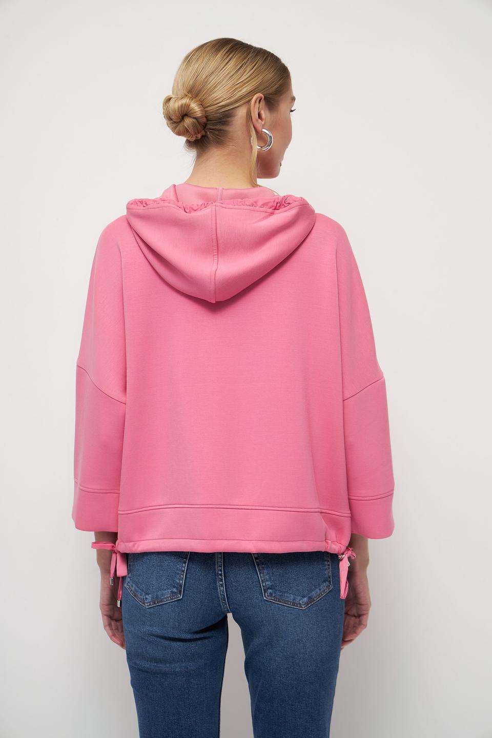 Толстовка Tom Tailor розовая с капюшоном