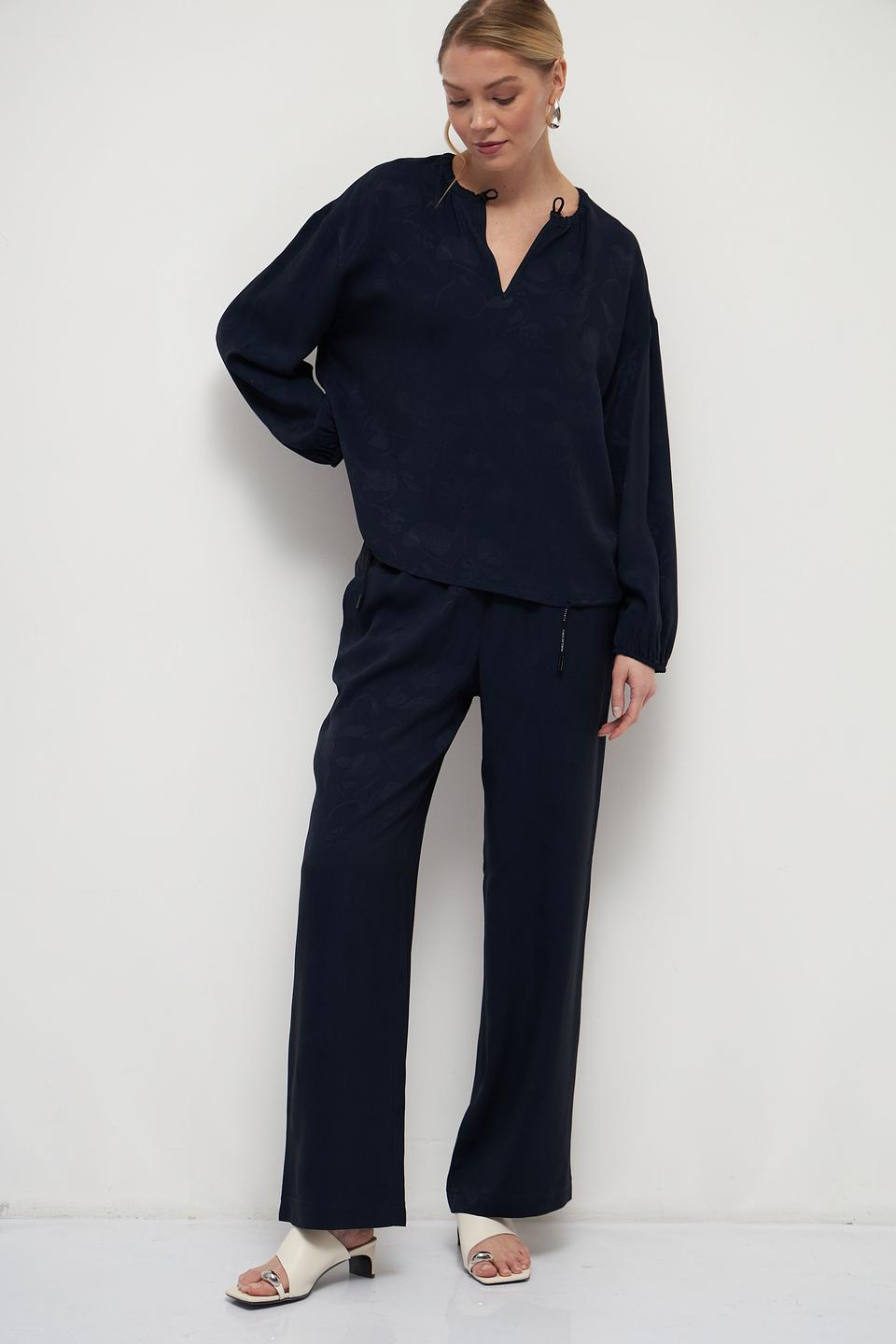 Блузка Marc Cain с цветочным принтом