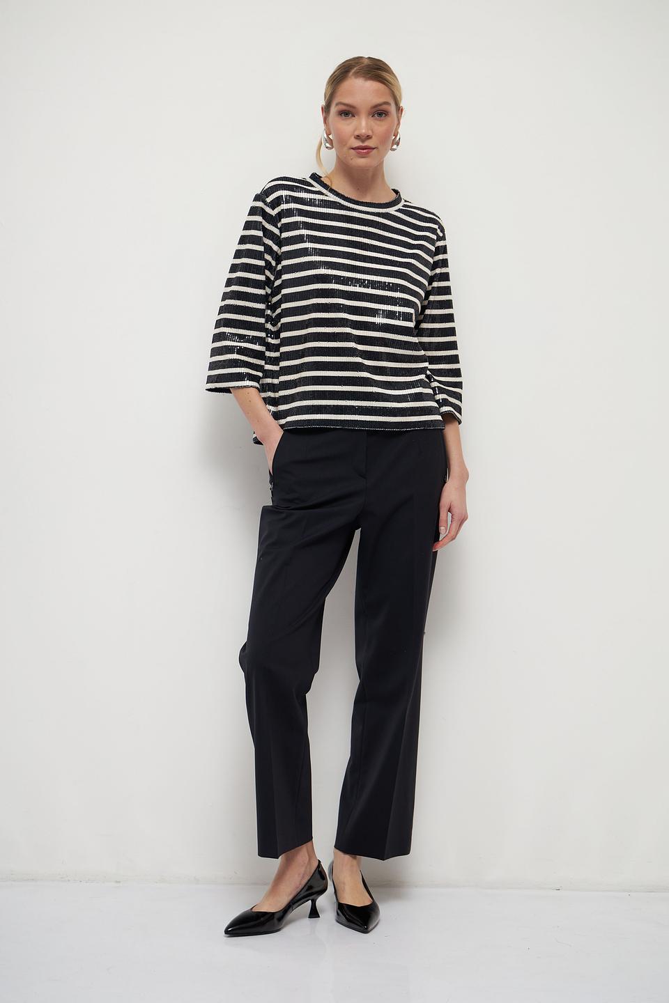 Брюки Gardeur чёрные прямые