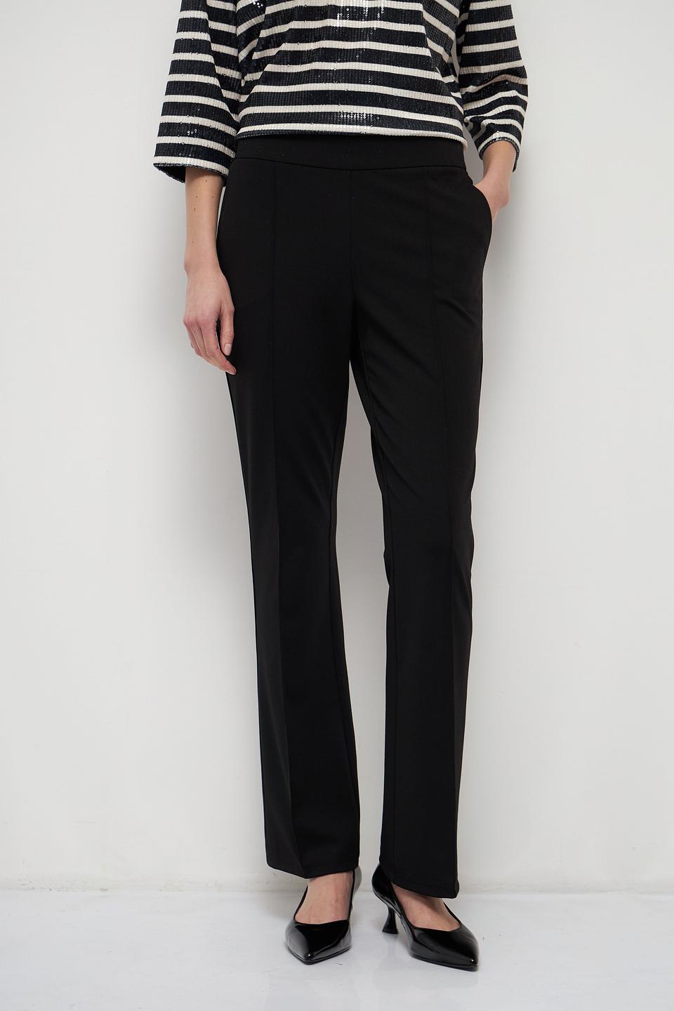 Брюки классические Lecomte чёрные