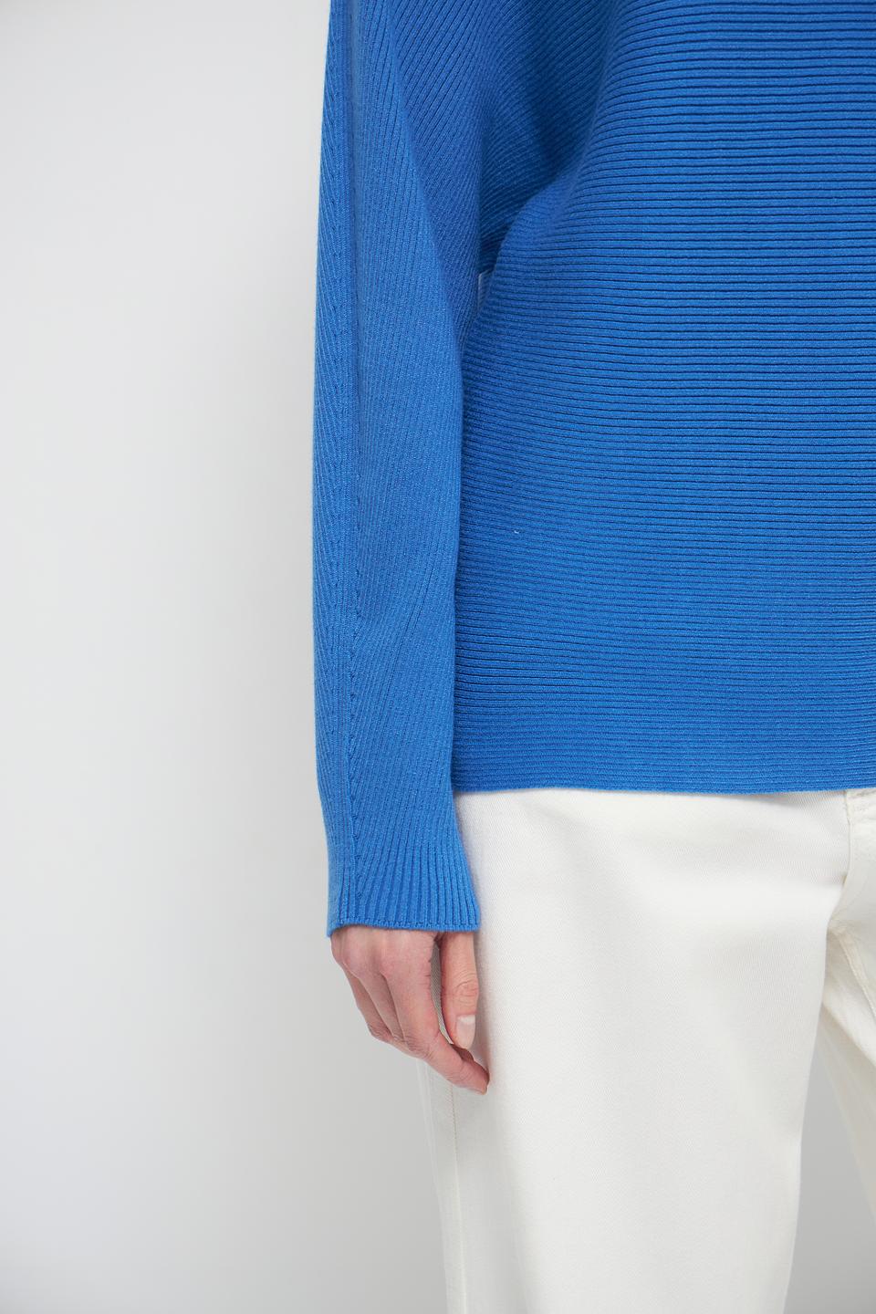 Пуловер Oui женский лазурный