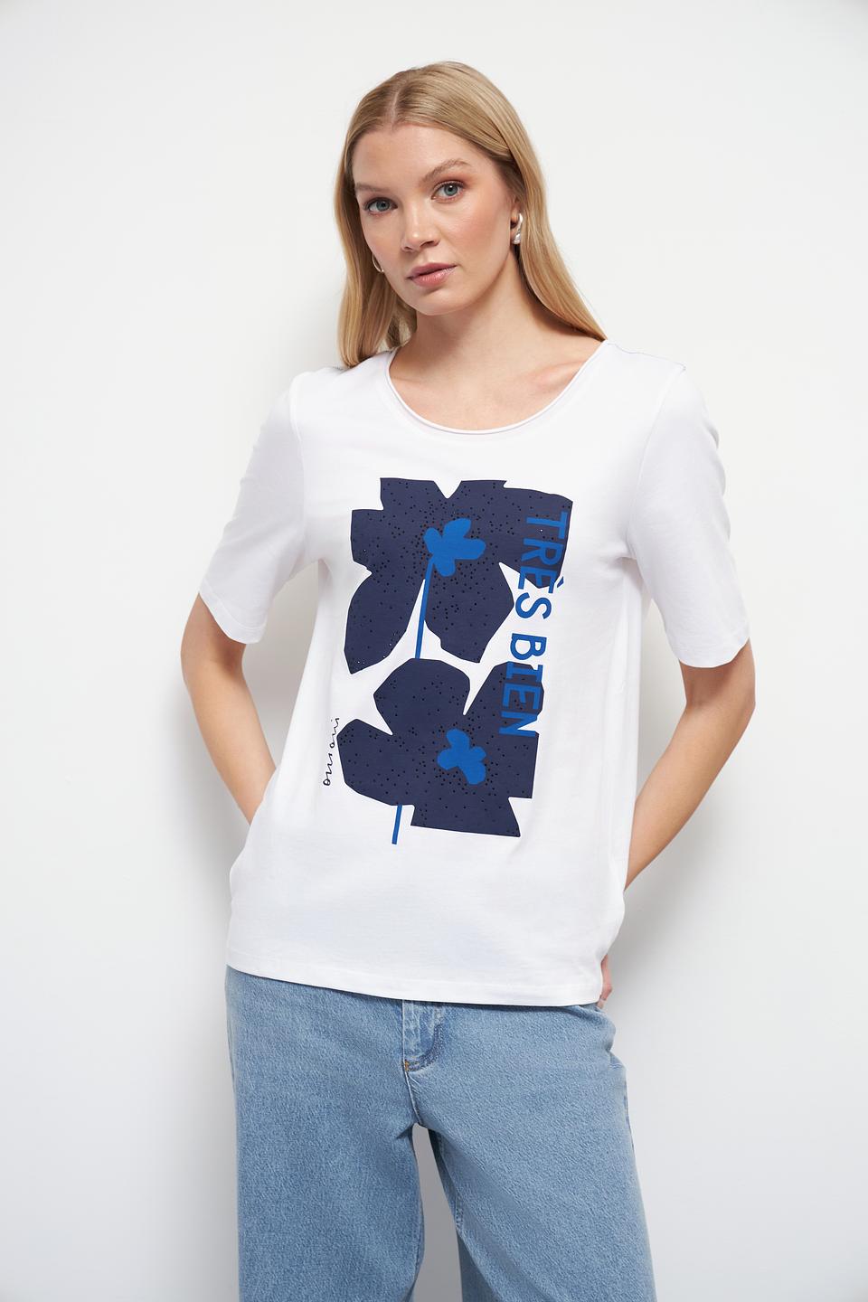 Футболка Oui с принтом