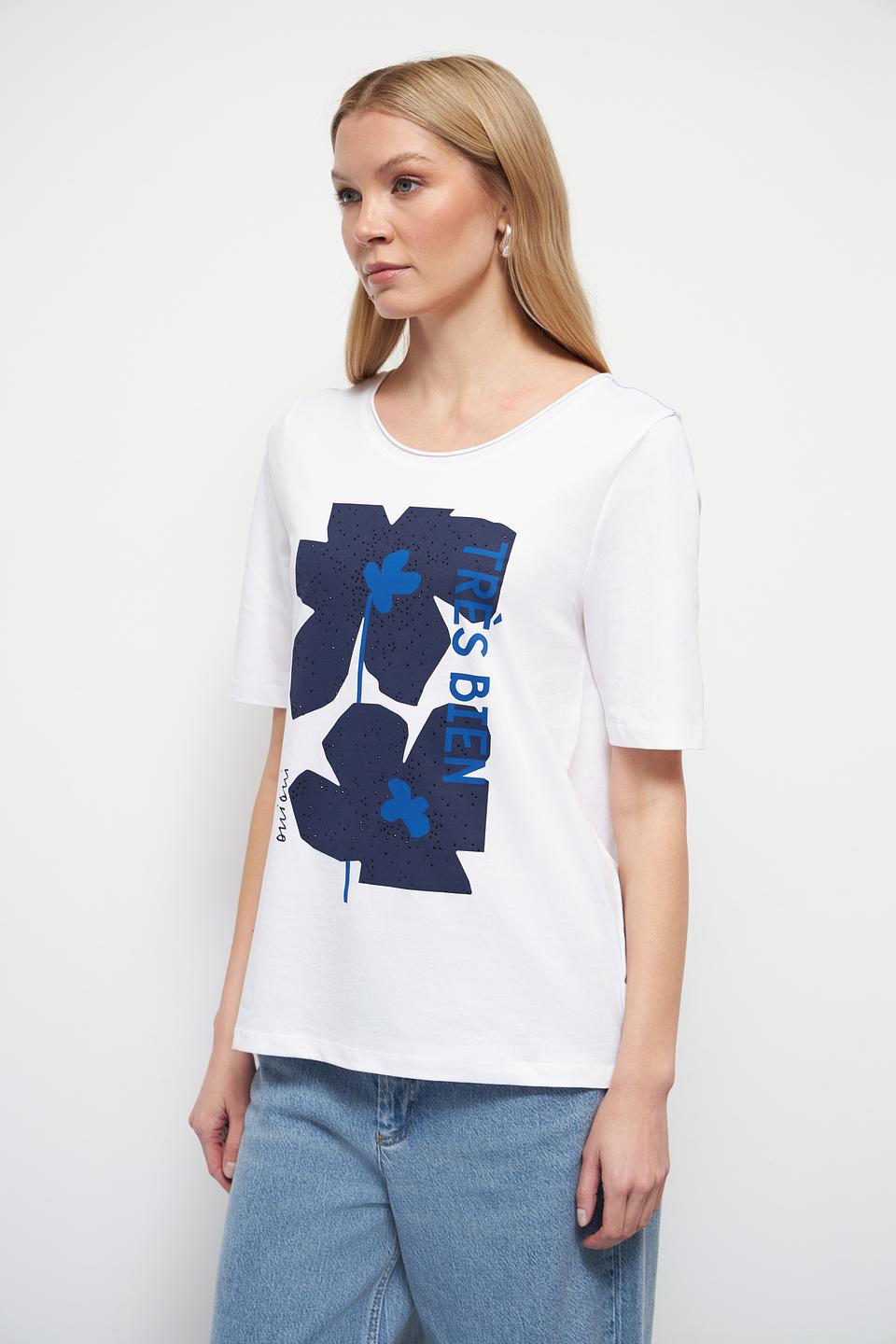 Футболка Oui с принтом