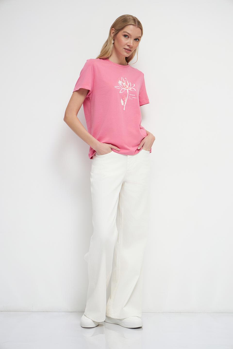 Джинсы широкого кроя Oui белые