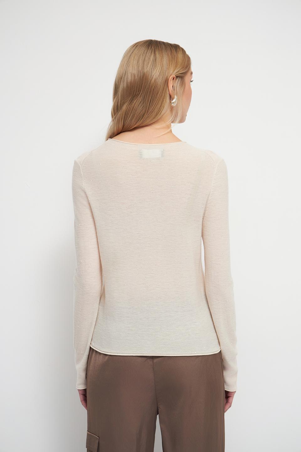 Пуловер Marc Cain бежевый