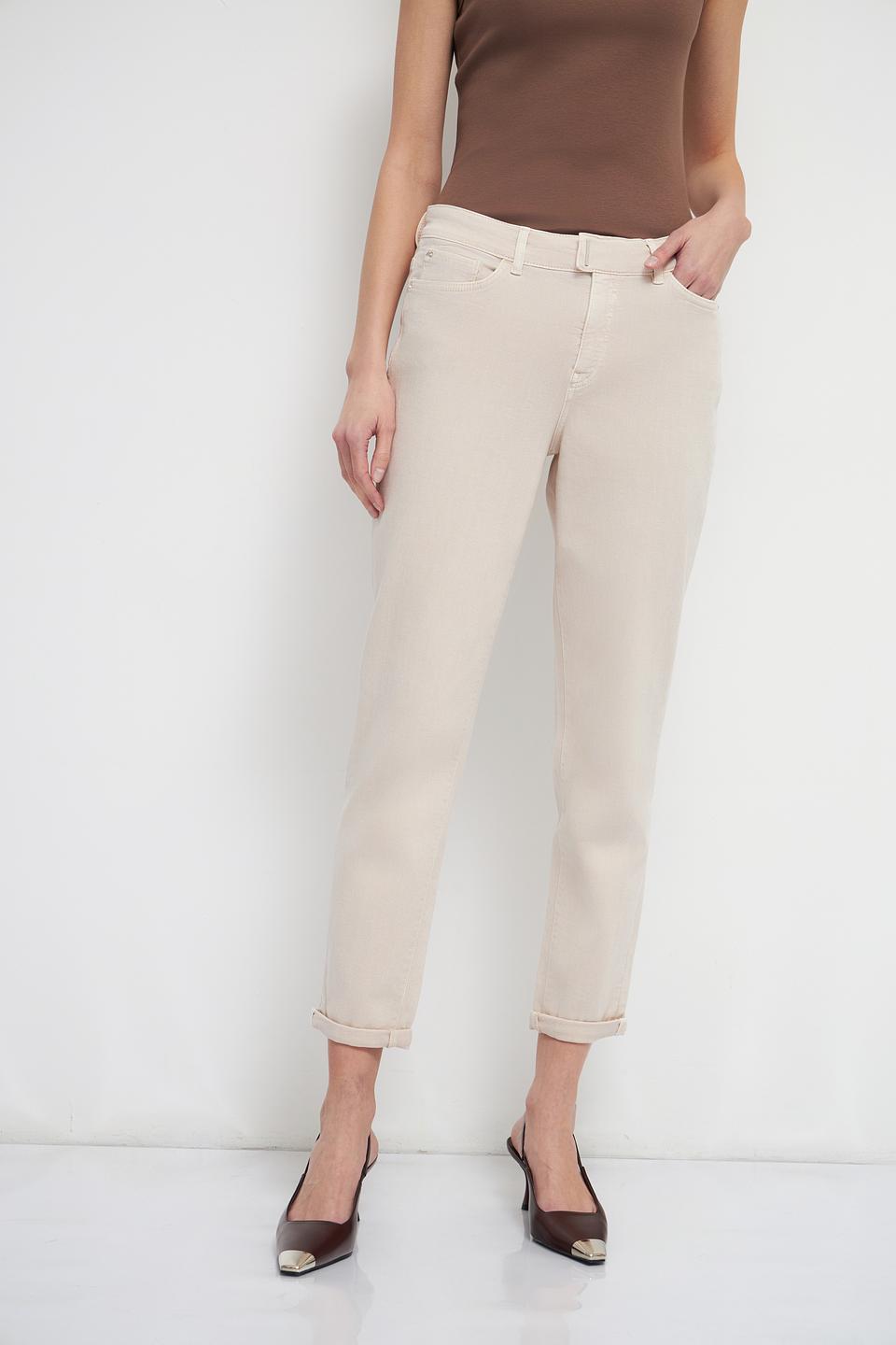 Брюки прямые Marc Cain бежевые