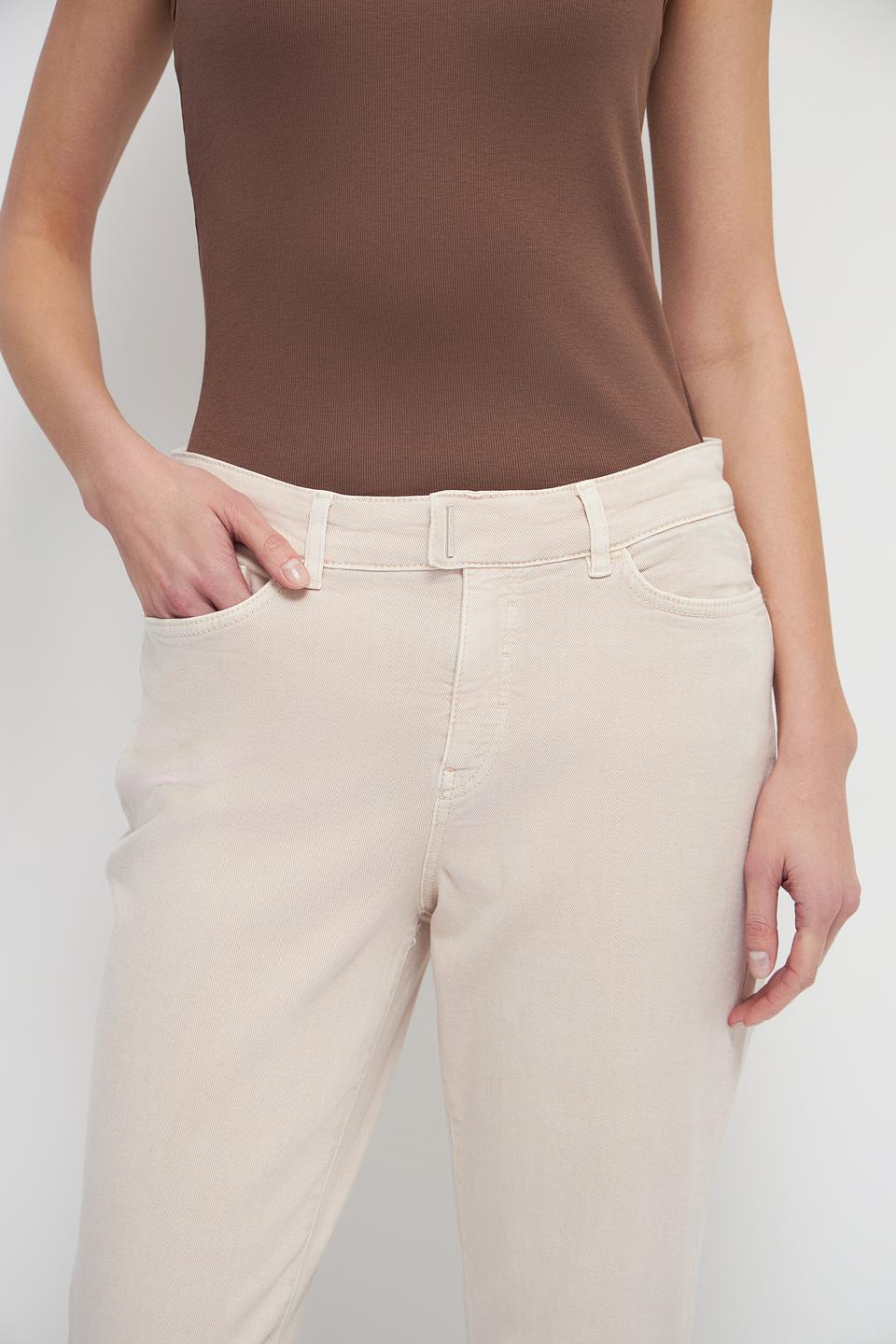 Брюки прямые Marc Cain бежевые